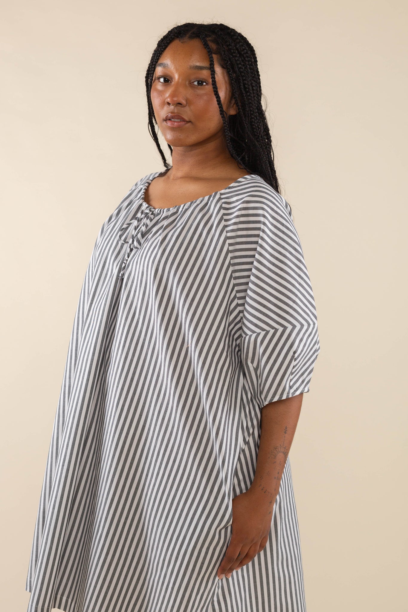 Stripe Mini Dress