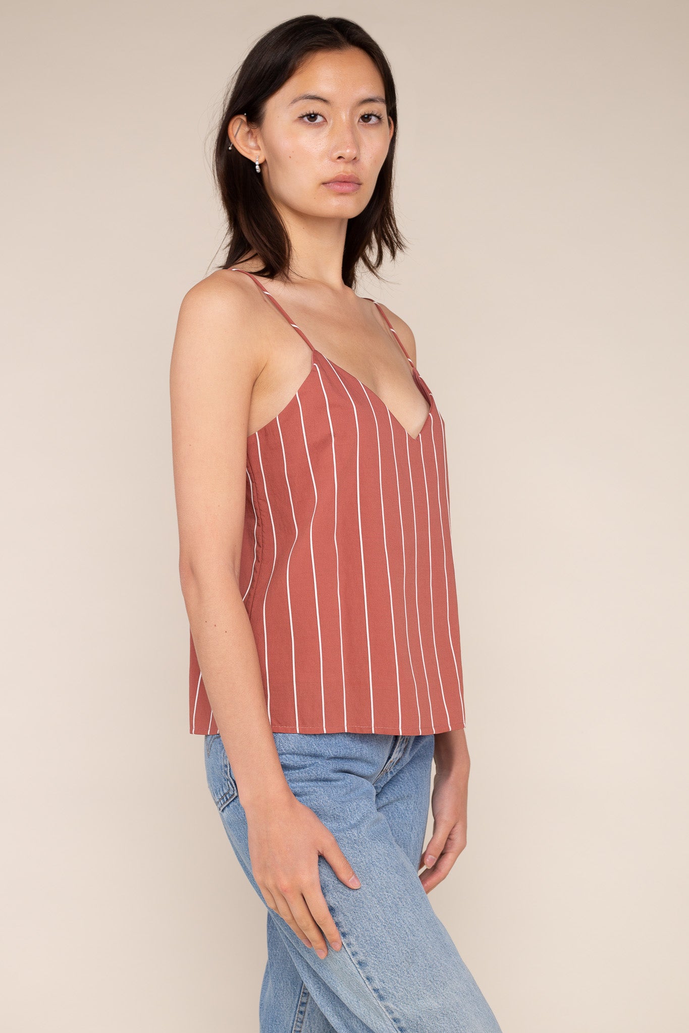 Striped Woven Cami
