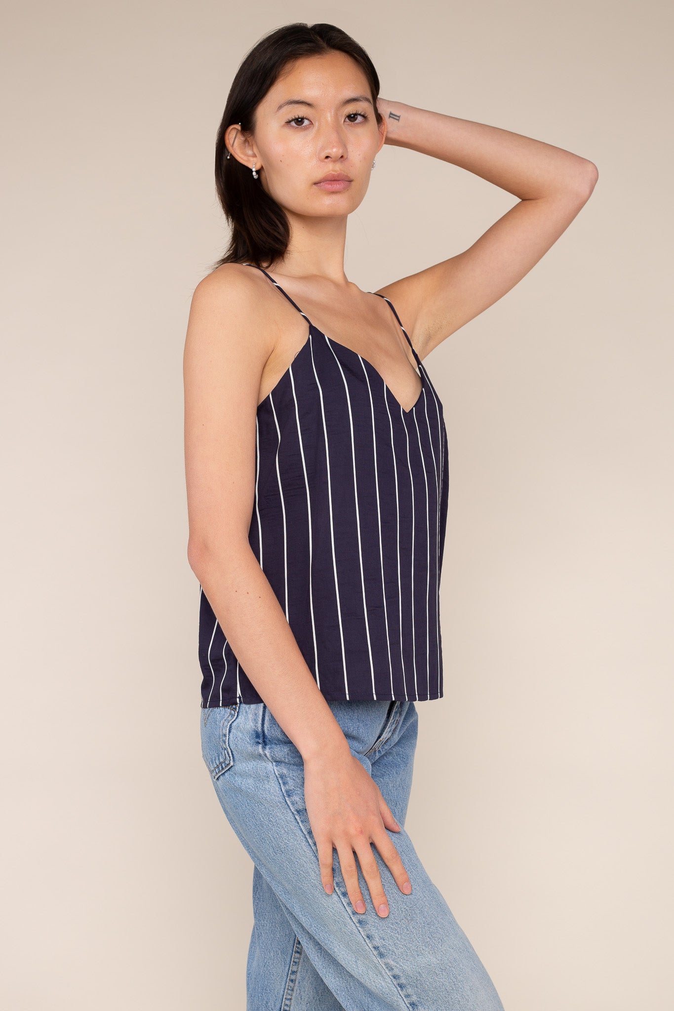 Striped Woven Cami