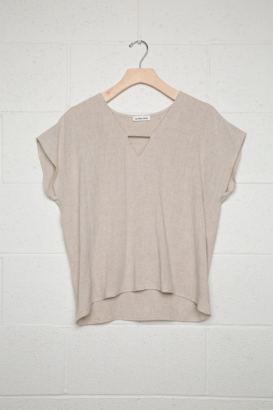 Boxy Linen Blouse
