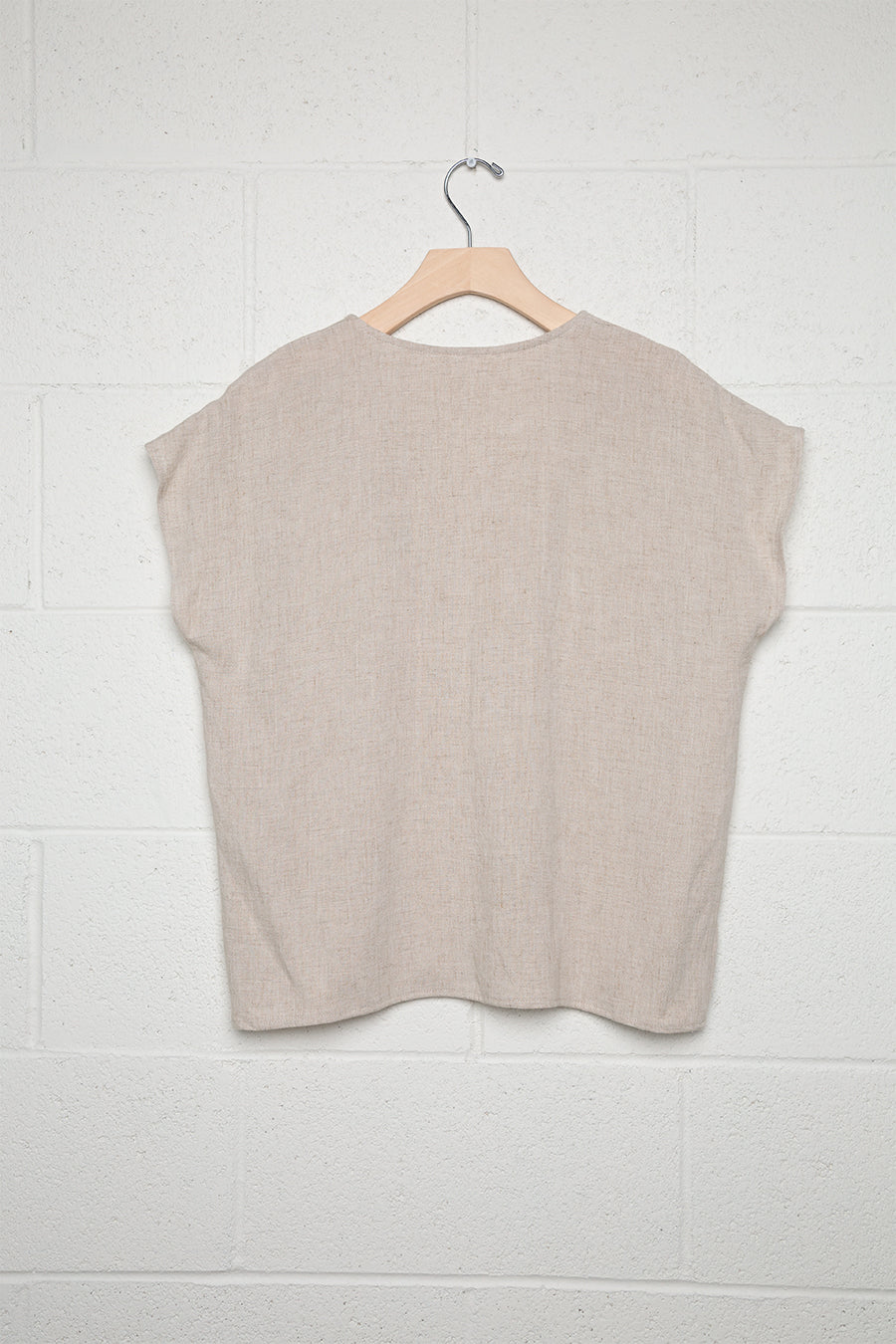 Boxy Linen Blouse