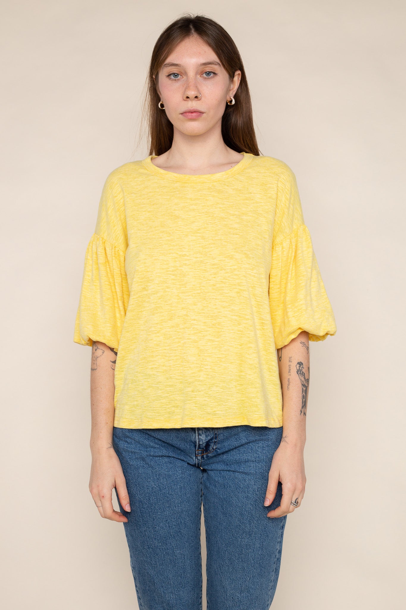 Bubble Sleeve Tee