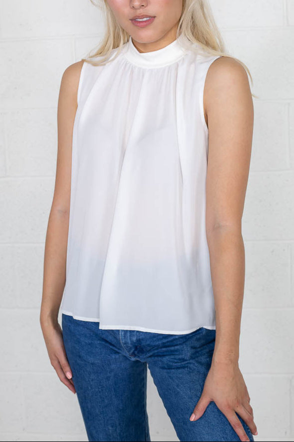 Woven Sleeveless Blouse