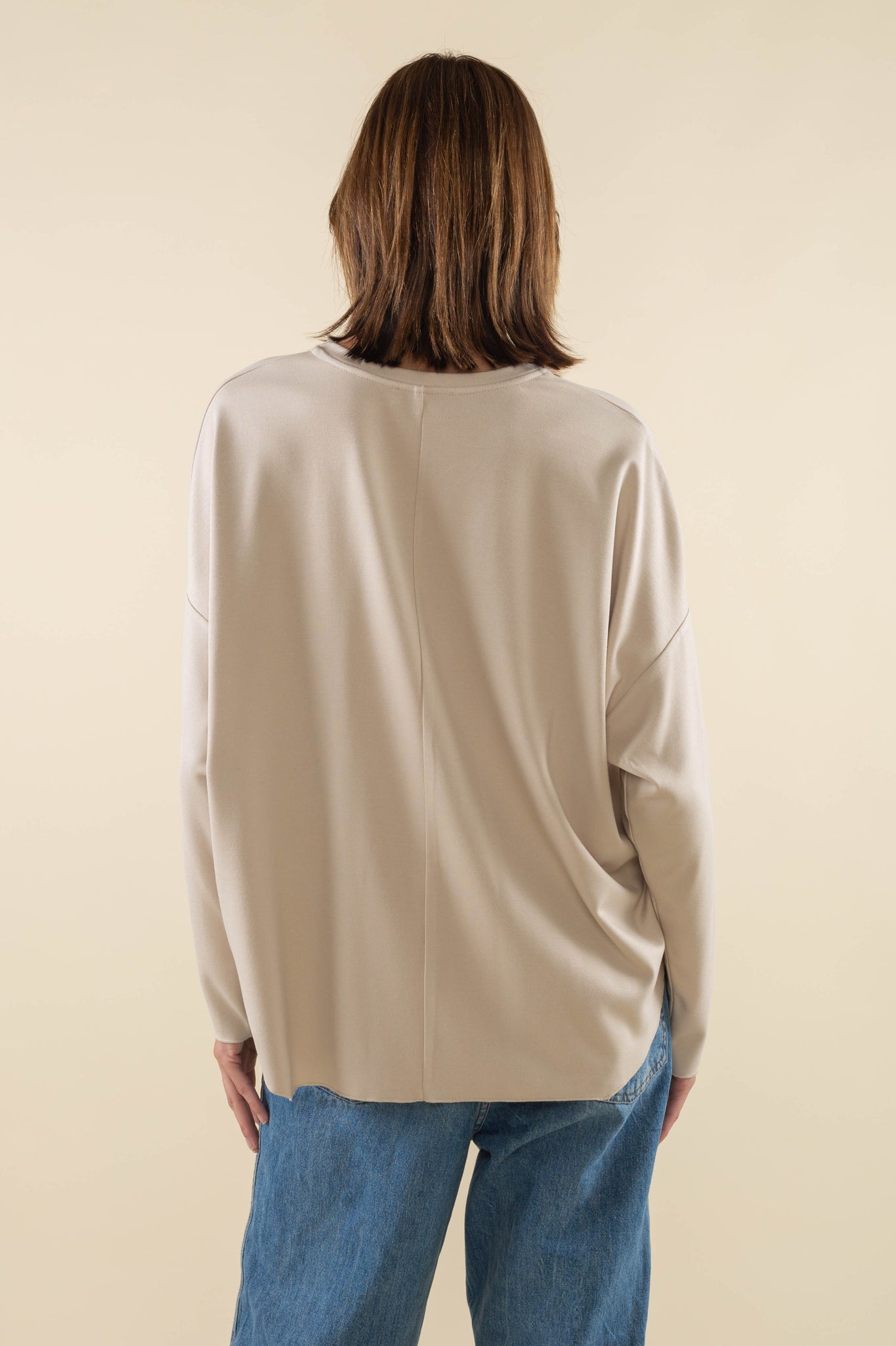 Boxy Ultra Luxe Long Sleeve Tee
