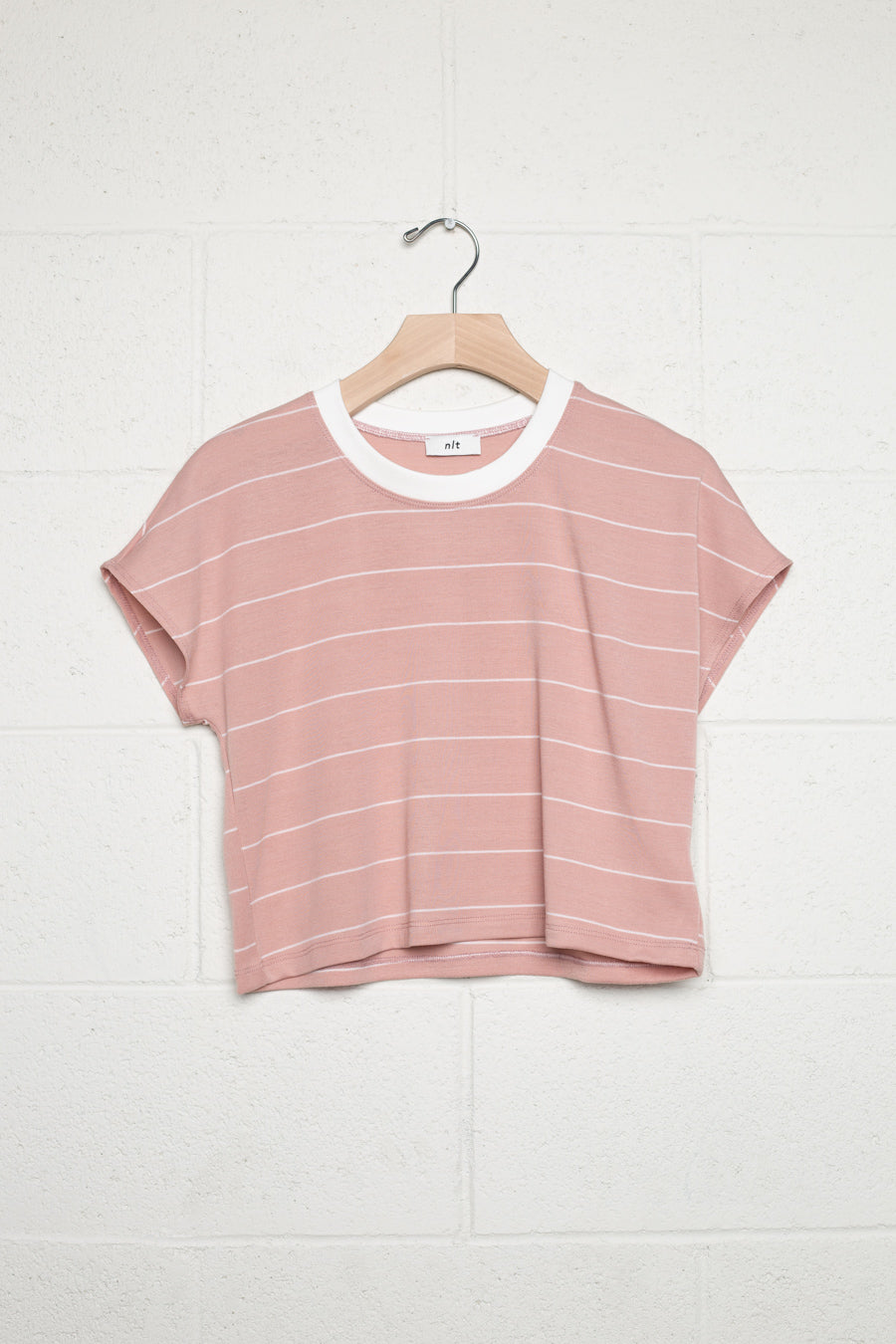 Stripe Crop Tee