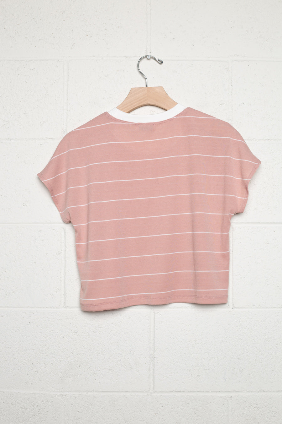 Stripe Crop Tee