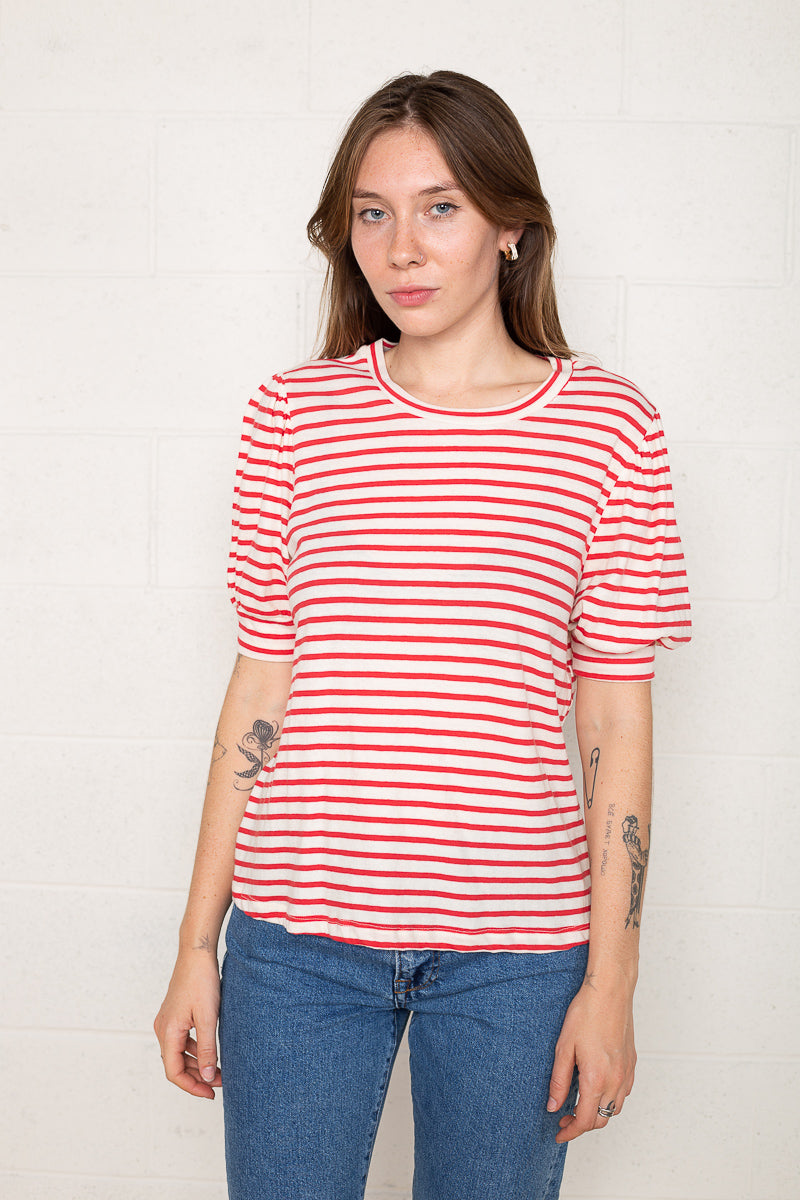 Stripe Puff Tee