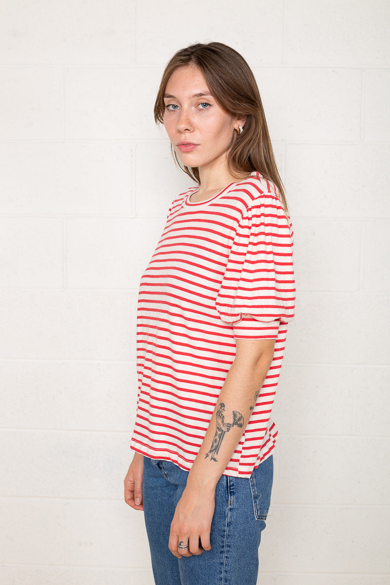 Stripe Puff Tee