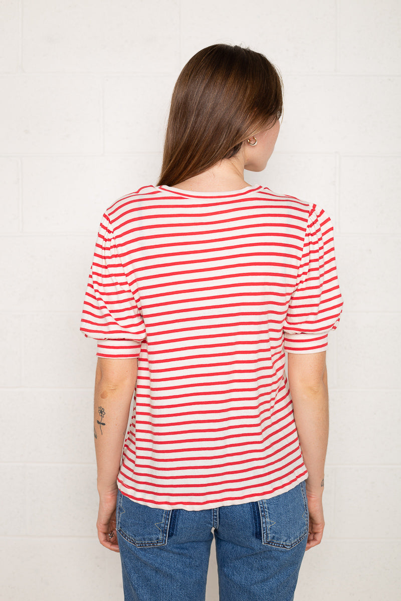 Stripe Puff Tee