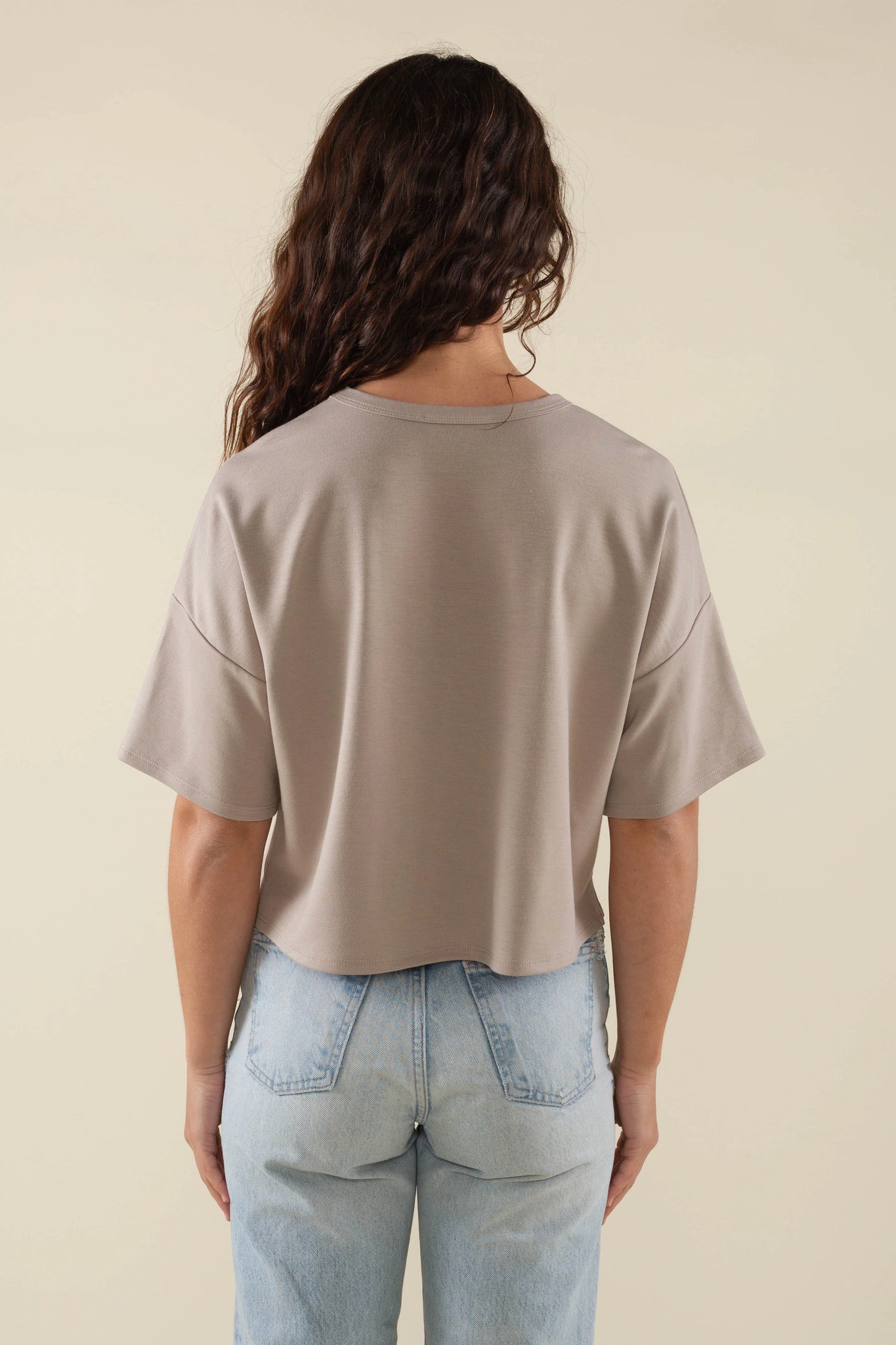 Cropped Luxe Tee