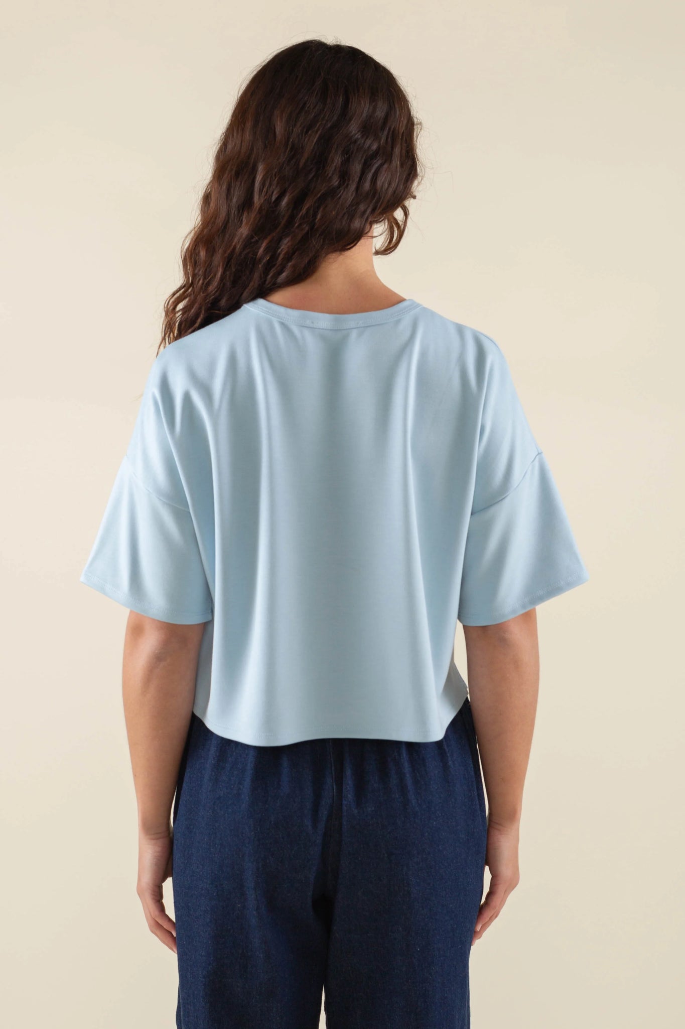Cropped Luxe Tee