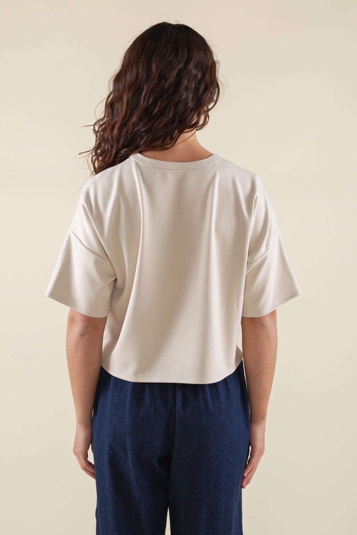 Cropped Luxe Tee
