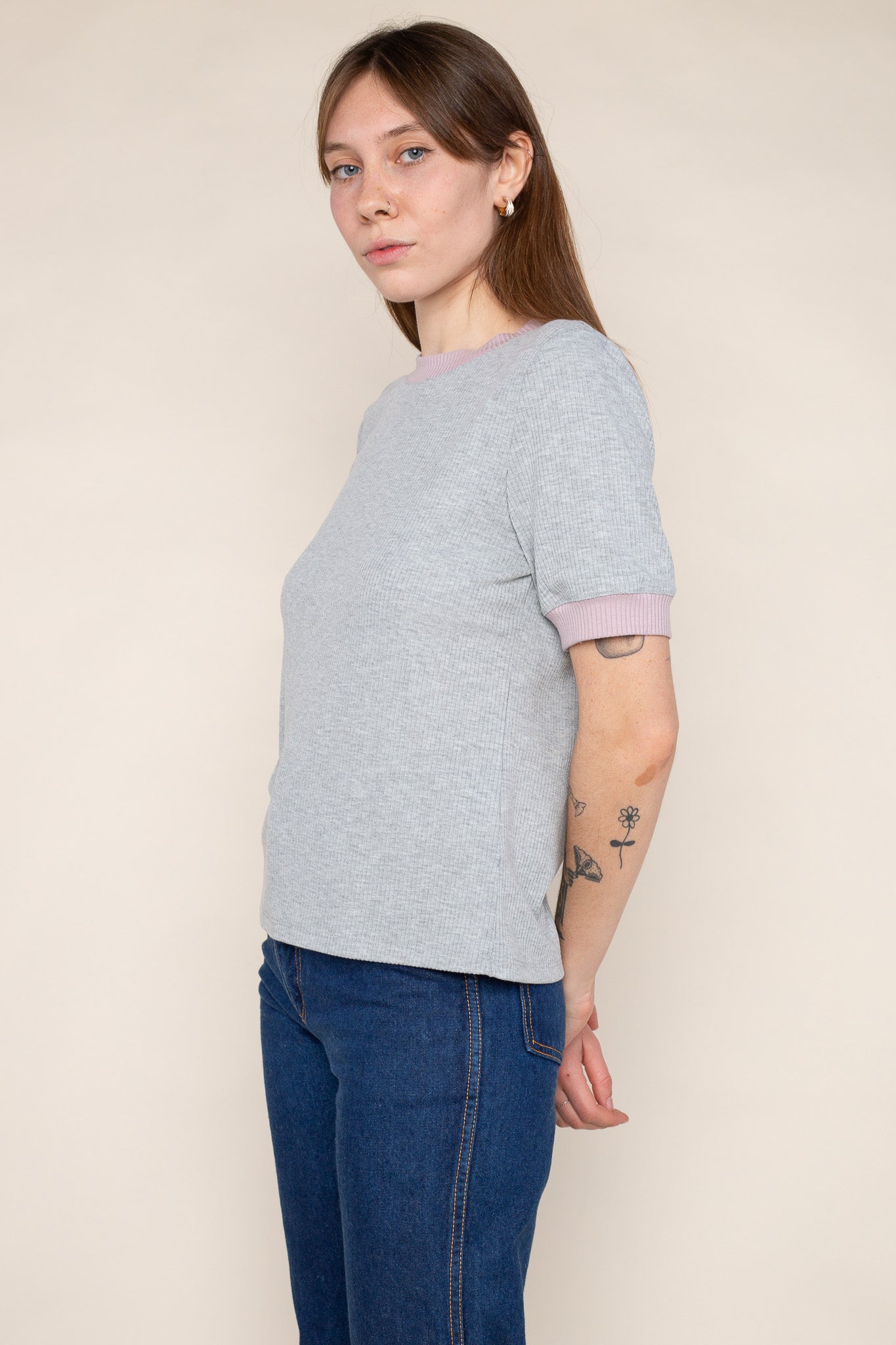 Rib Ringer Tee