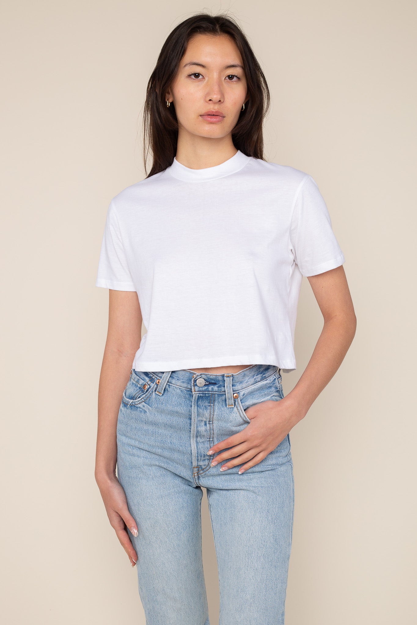Boxy Crop Tee
