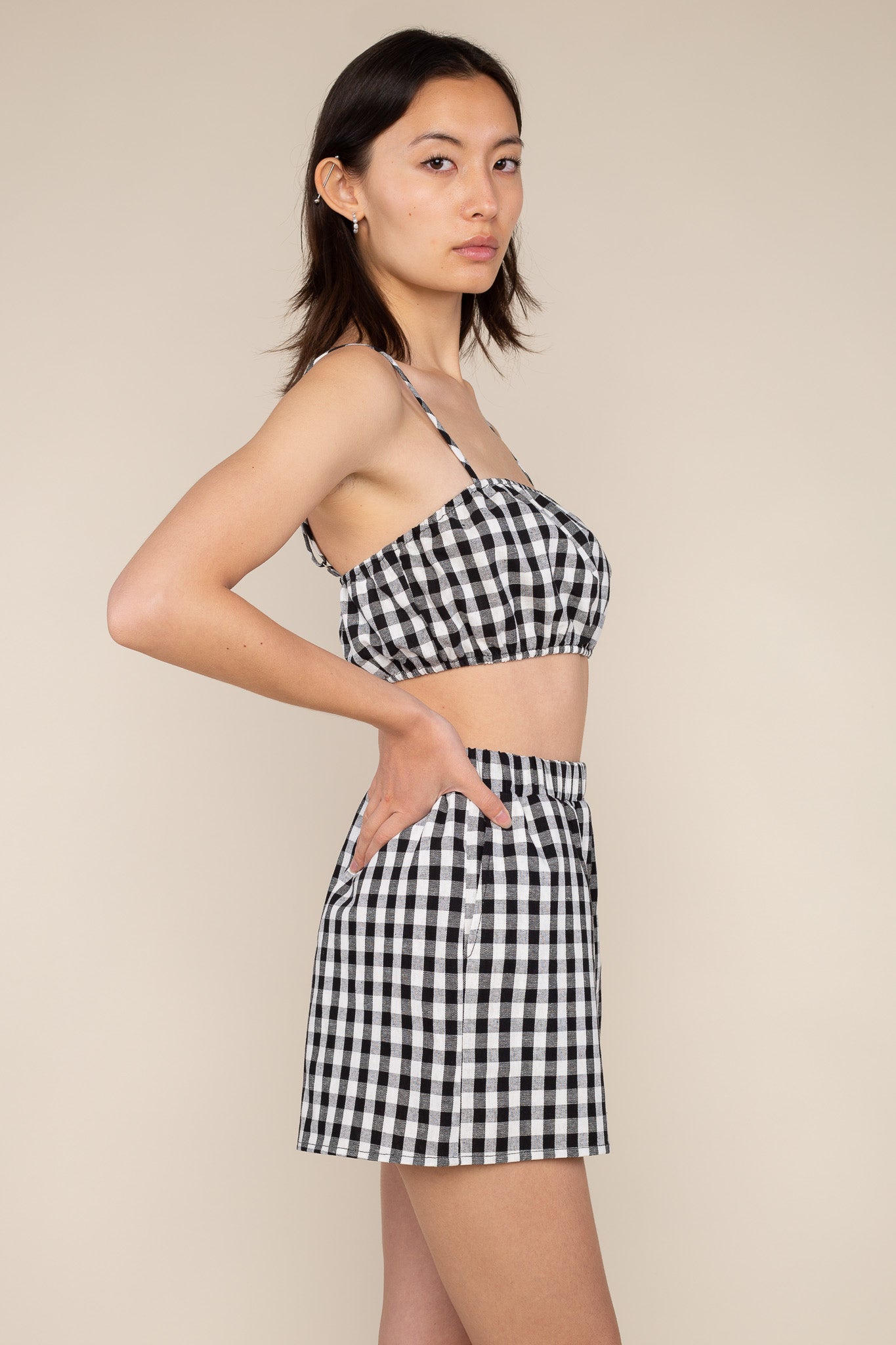 Gingham Bralette