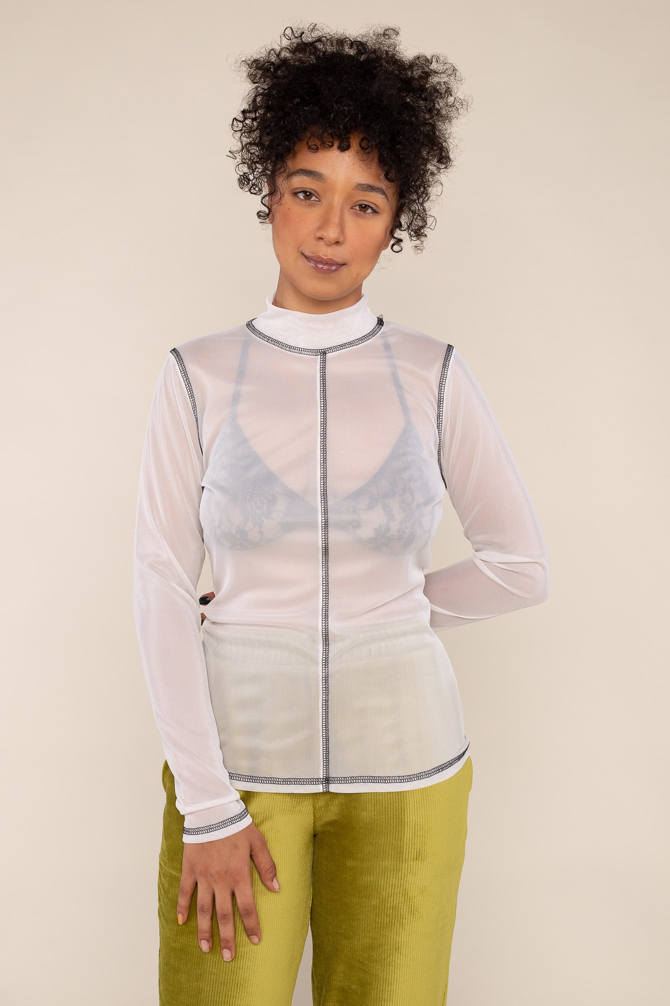 Contrast Mesh Top