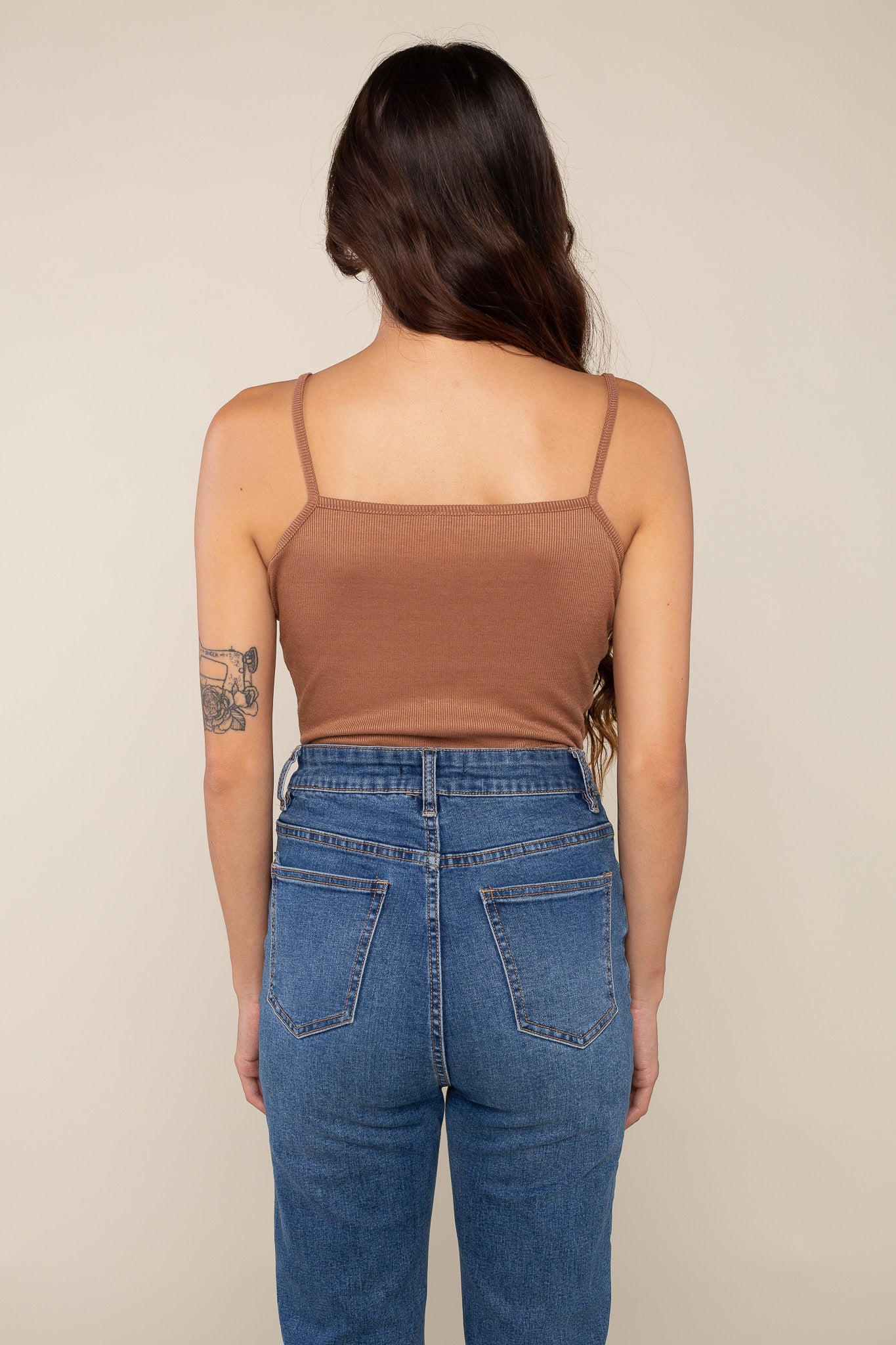 Two-Piece Set Turtle Neck and Cami