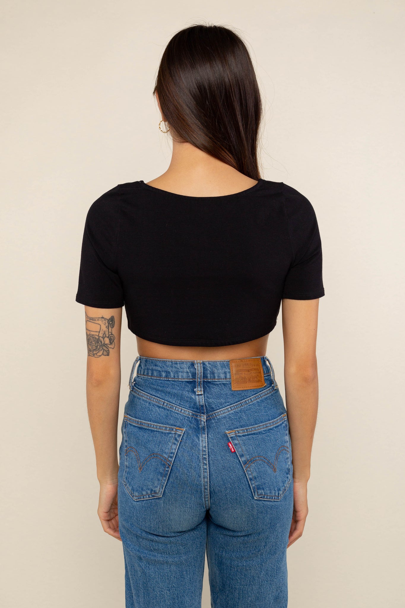 Square Neck Mini Top