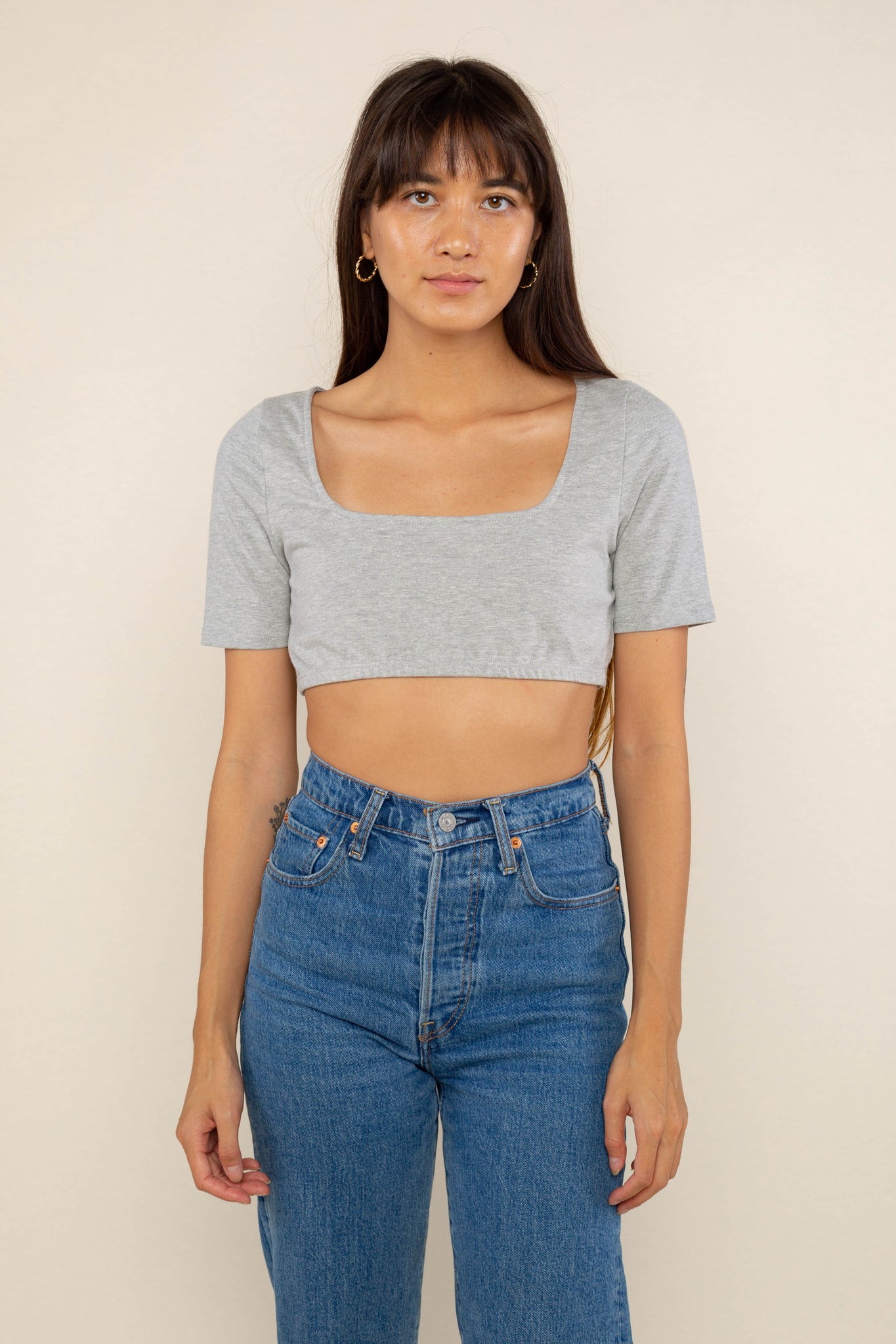 Square Neck Mini Top