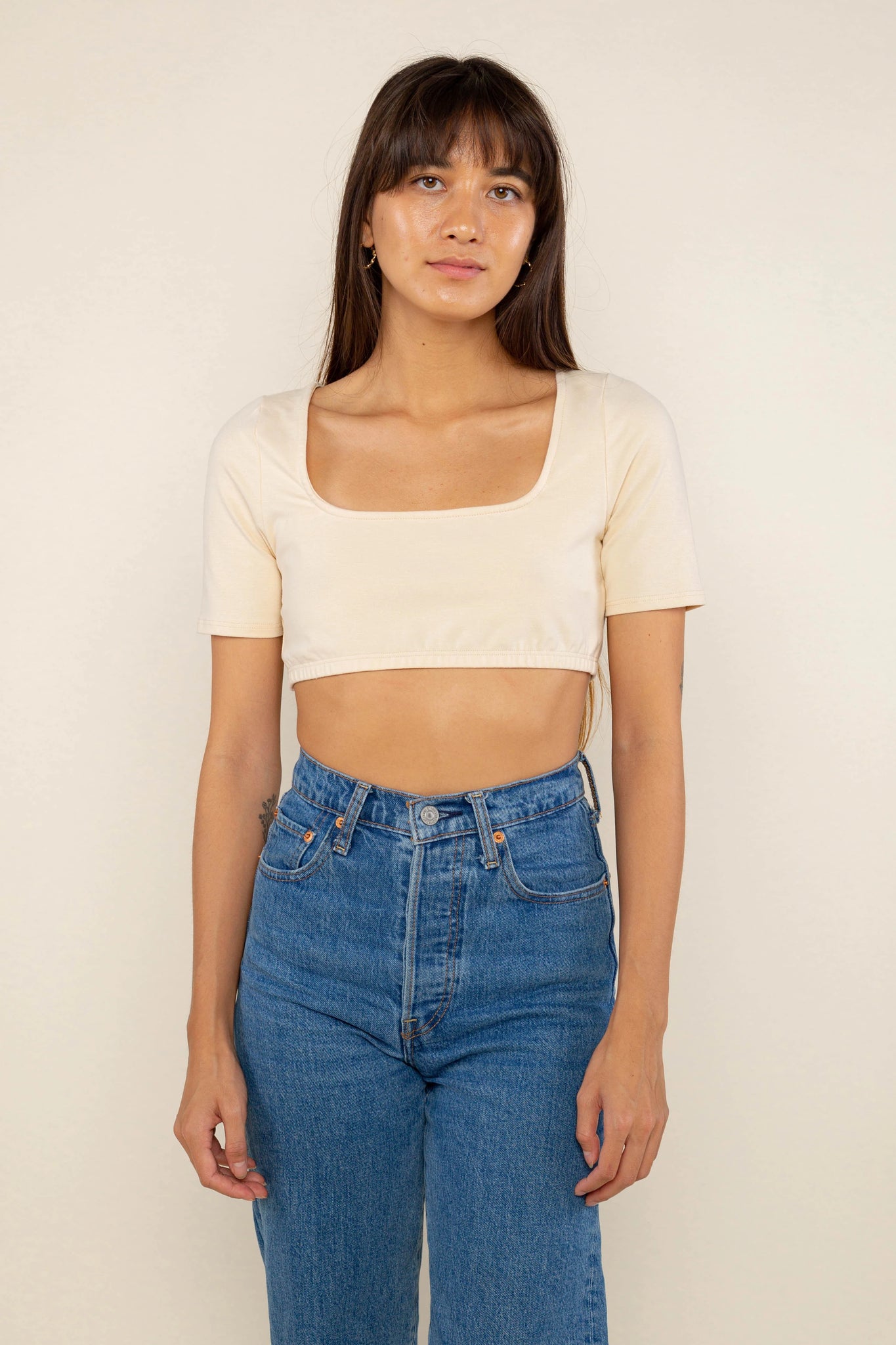 Square Neck Mini Top