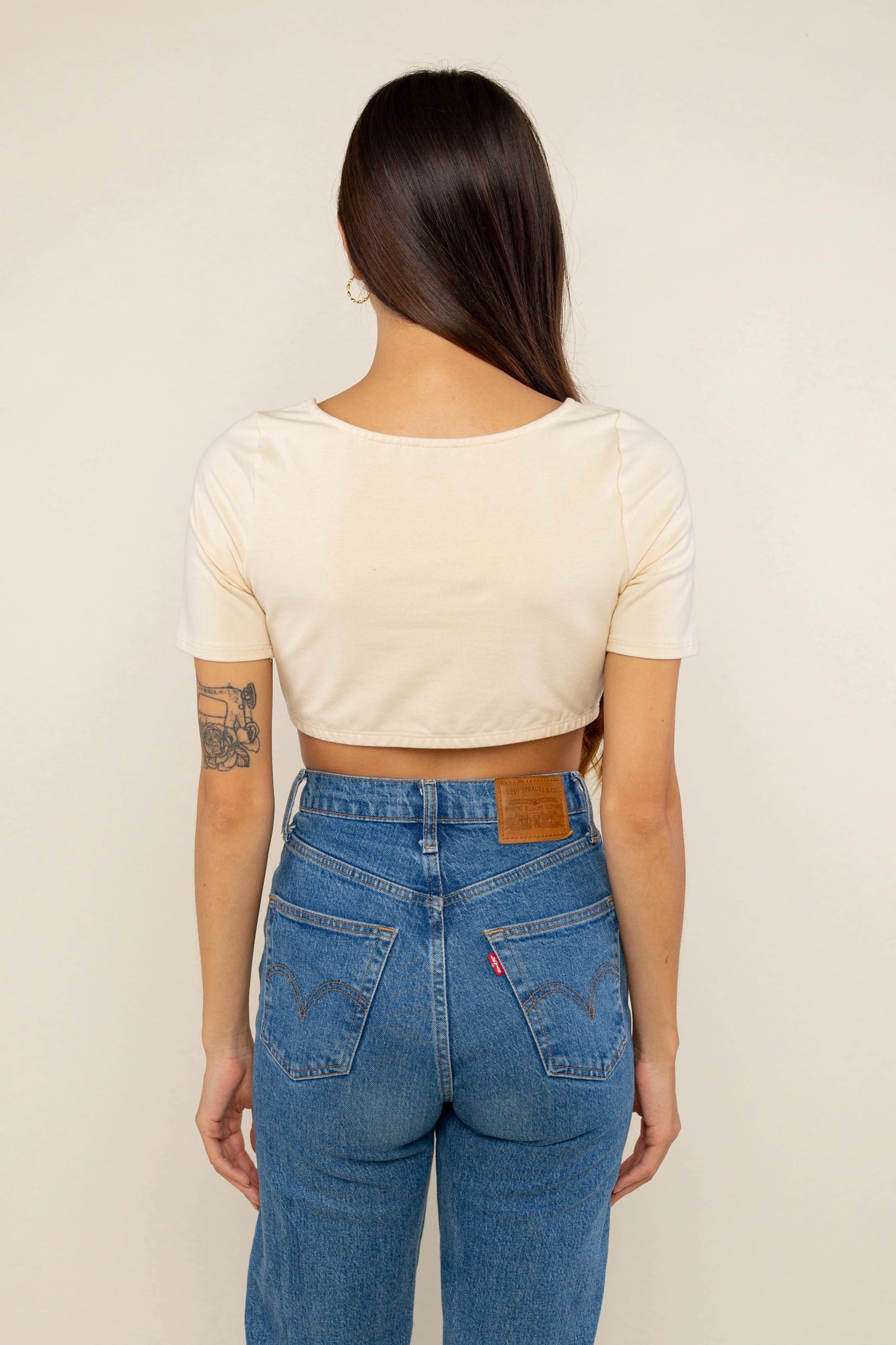 Square Neck Mini Top