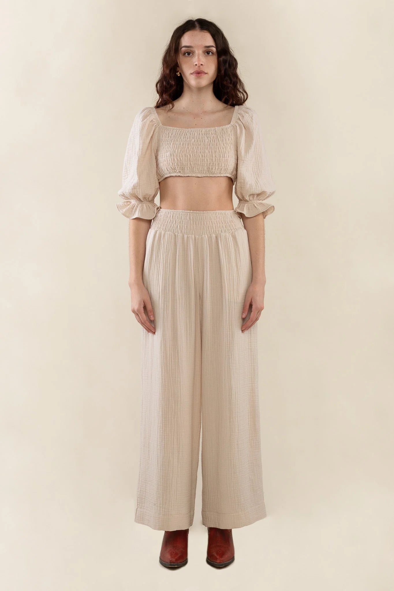 Cotton Gauze Pant