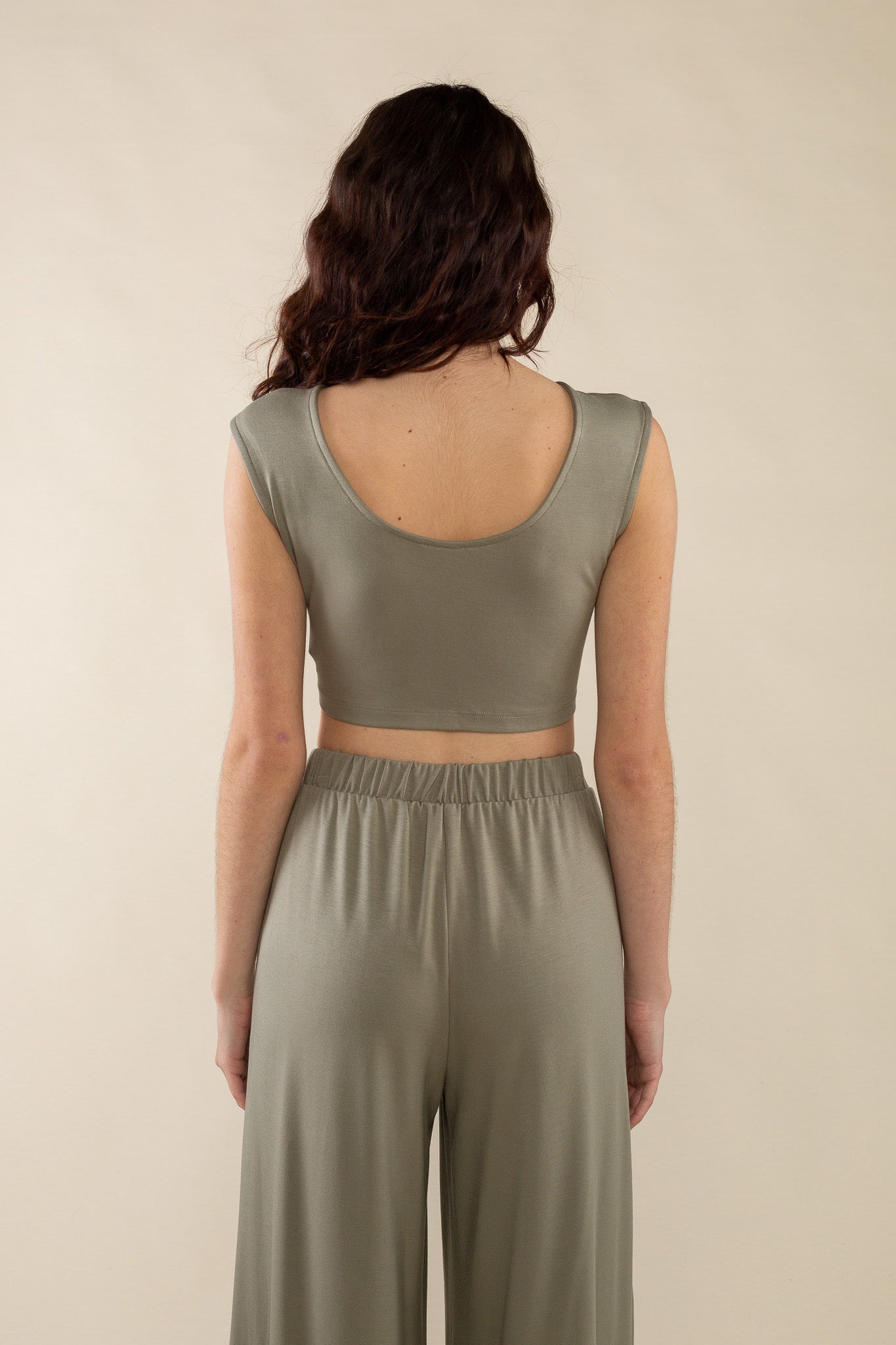 Cropped Jersey Tee