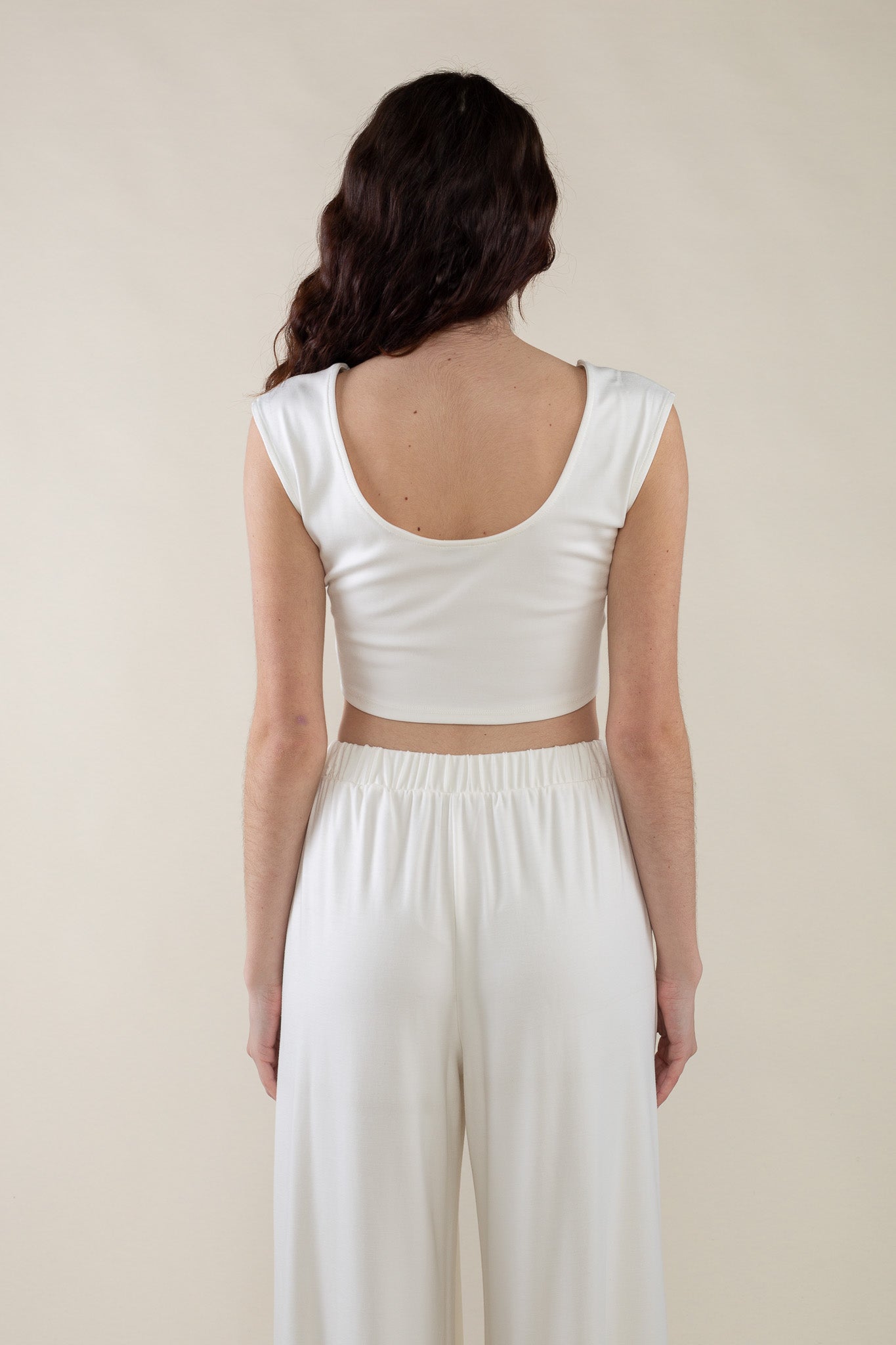 Cropped Jersey Tee