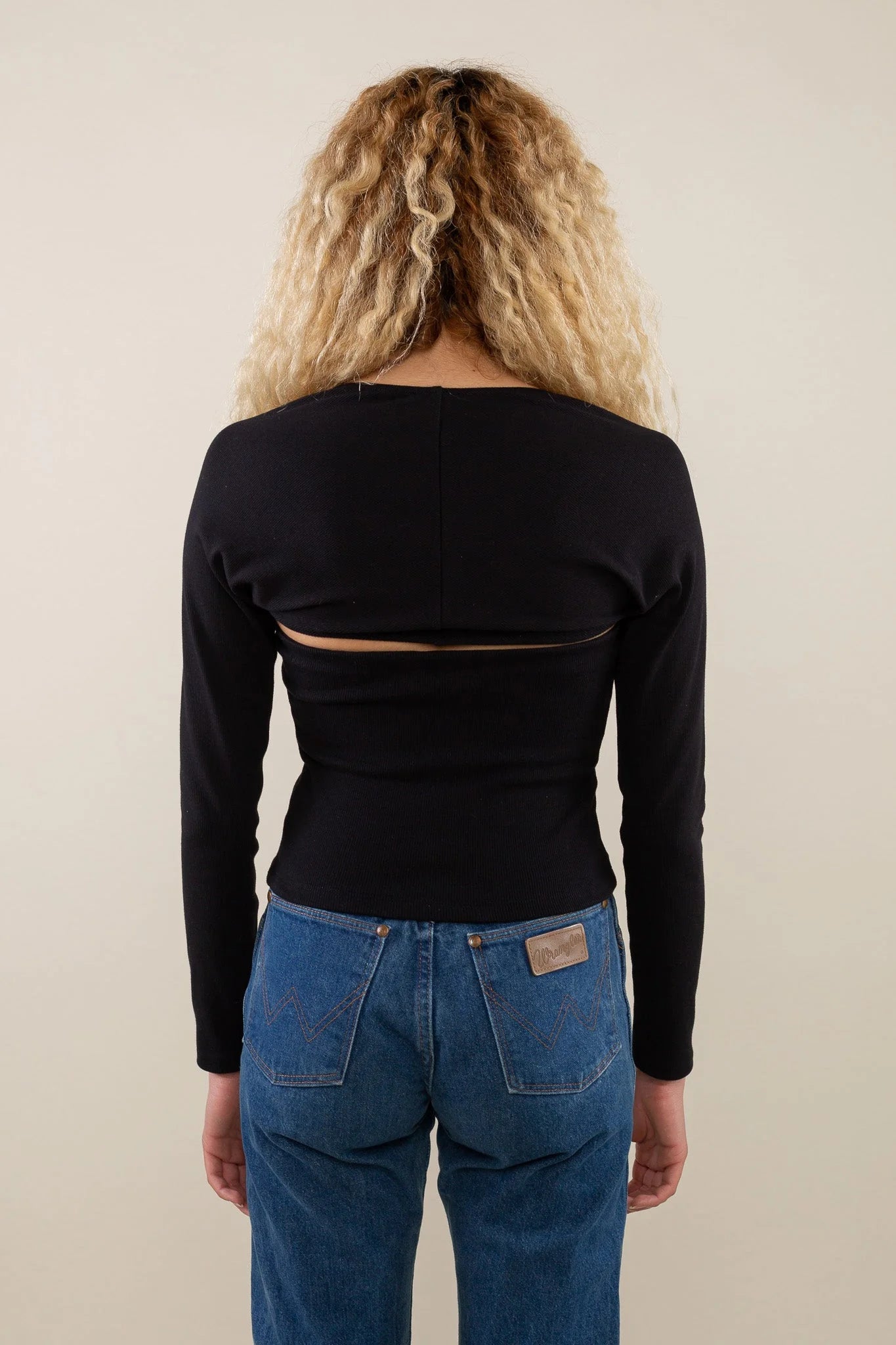 2x1 Rib Bolero Shrug