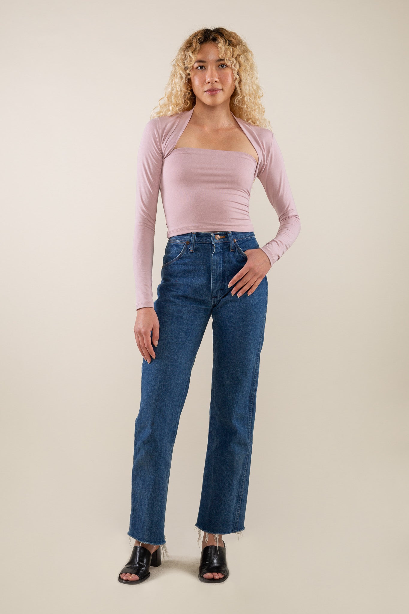 Modal Tube Top - Dusty Rose
