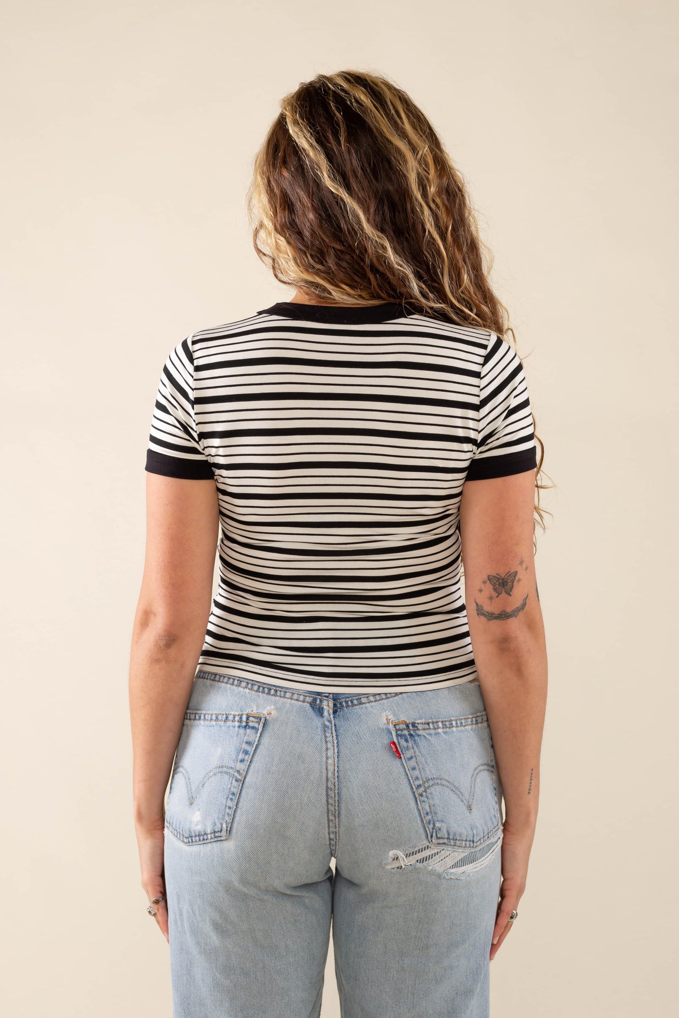 Stripe Ringer Tee