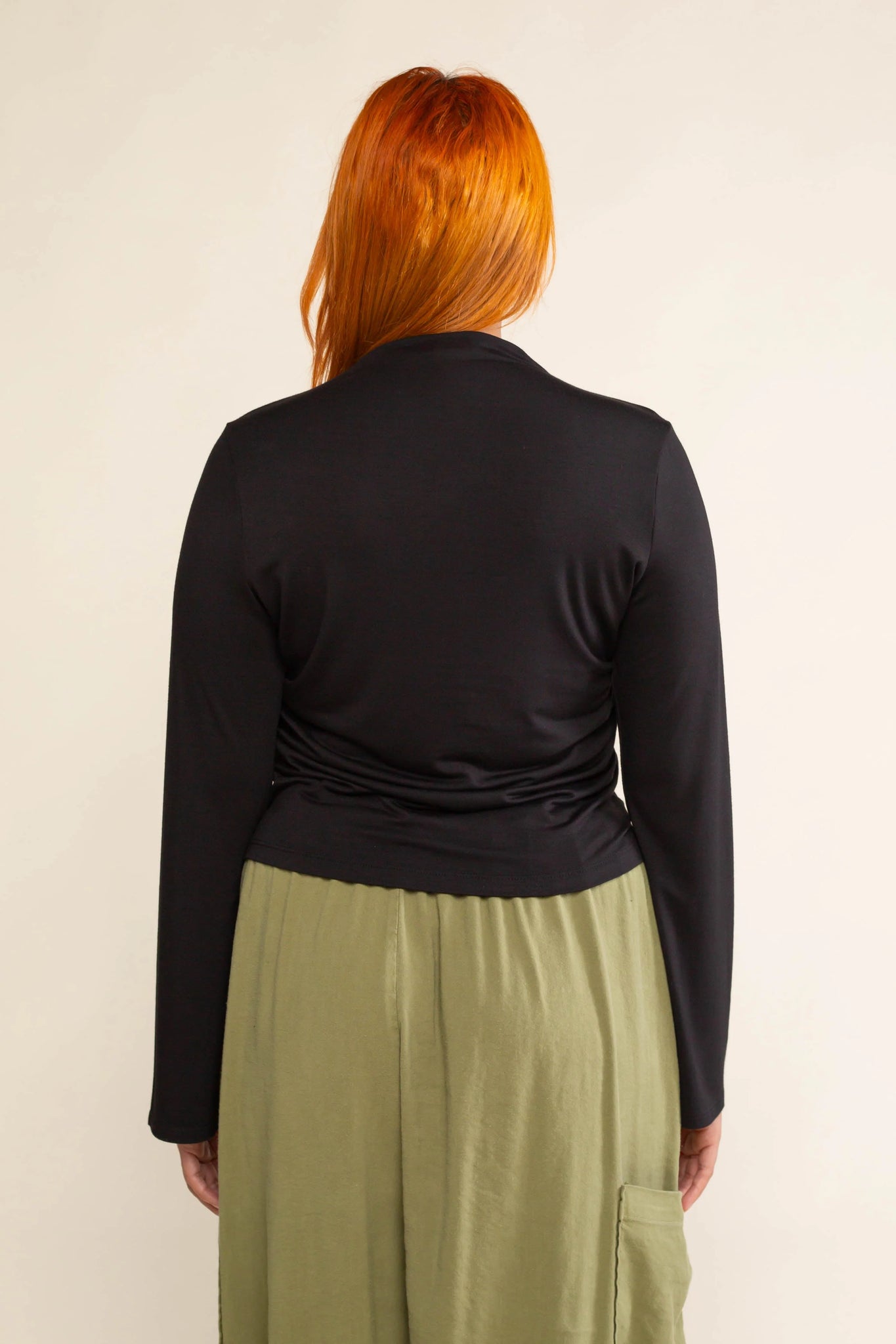 Bamboo Mock Neck Top