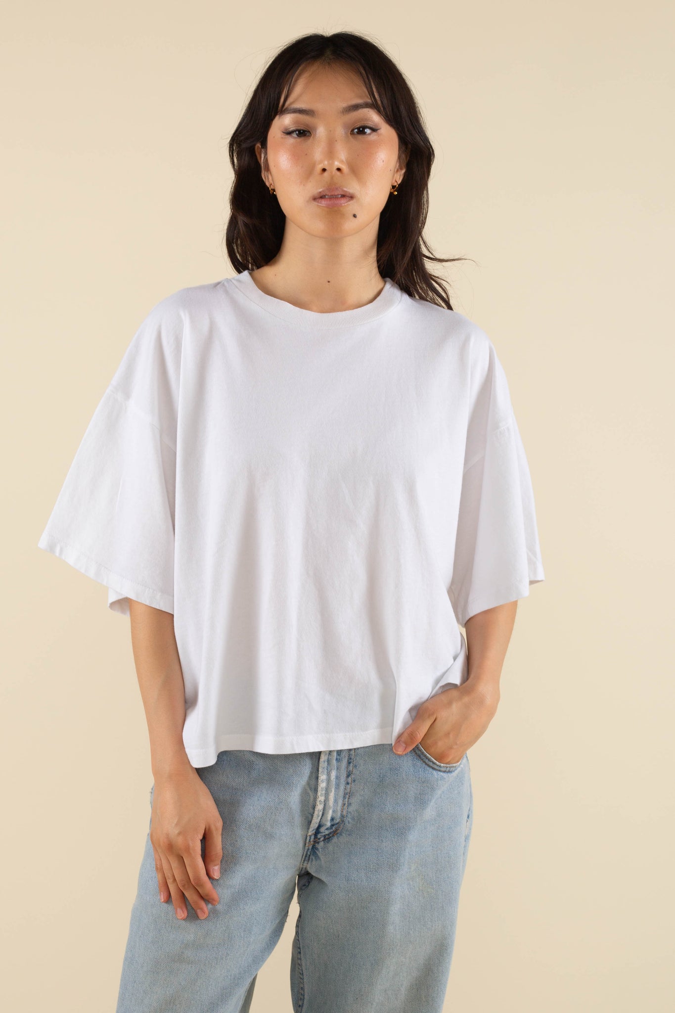 Vintage Boxy Garment Dyed Tee