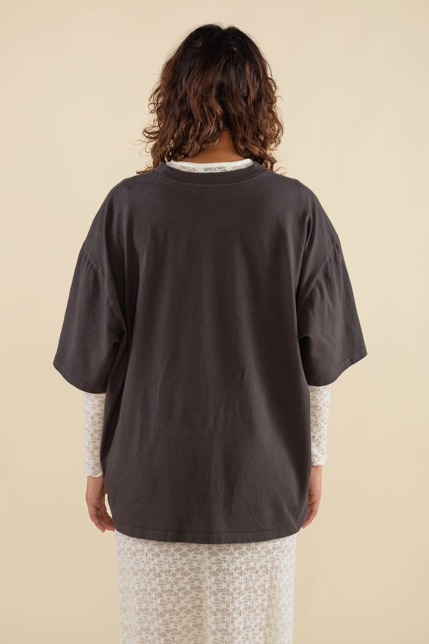 Vintage Boxy Regular Length Garment Dyed Tee