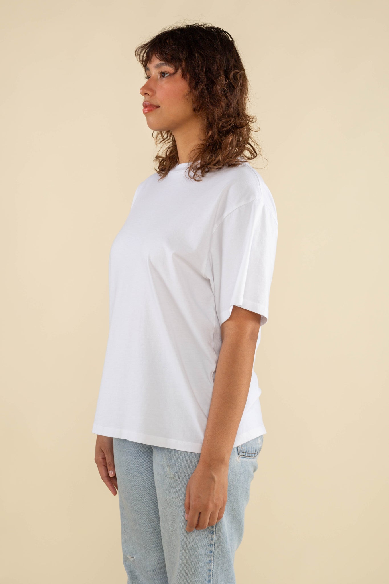 Vintage Boxy Regular Length Garment Dyed Tee