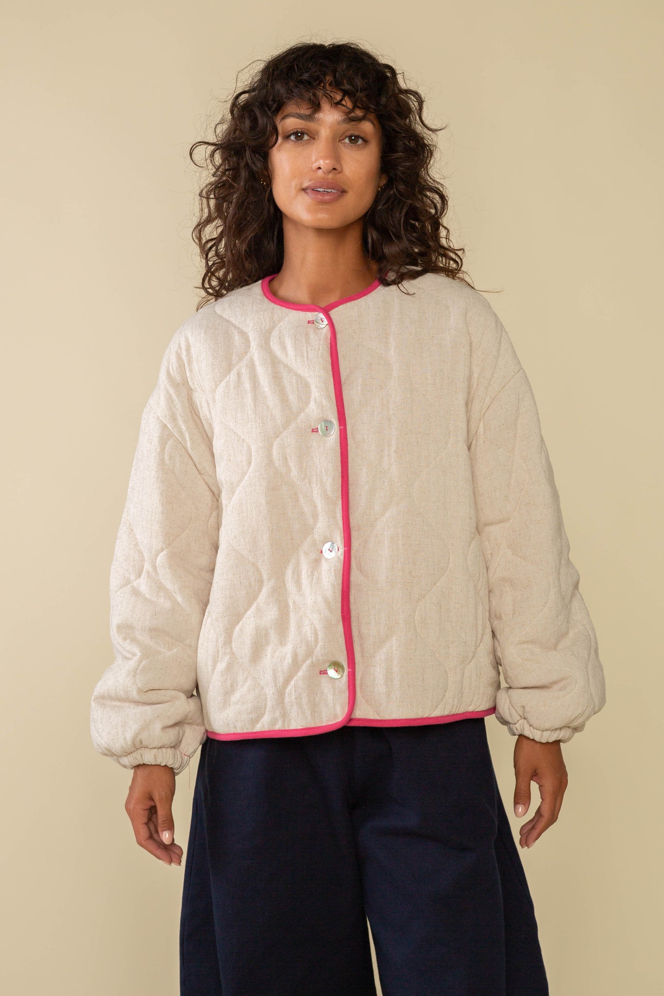 Nubi Boxy Quilted Jacket