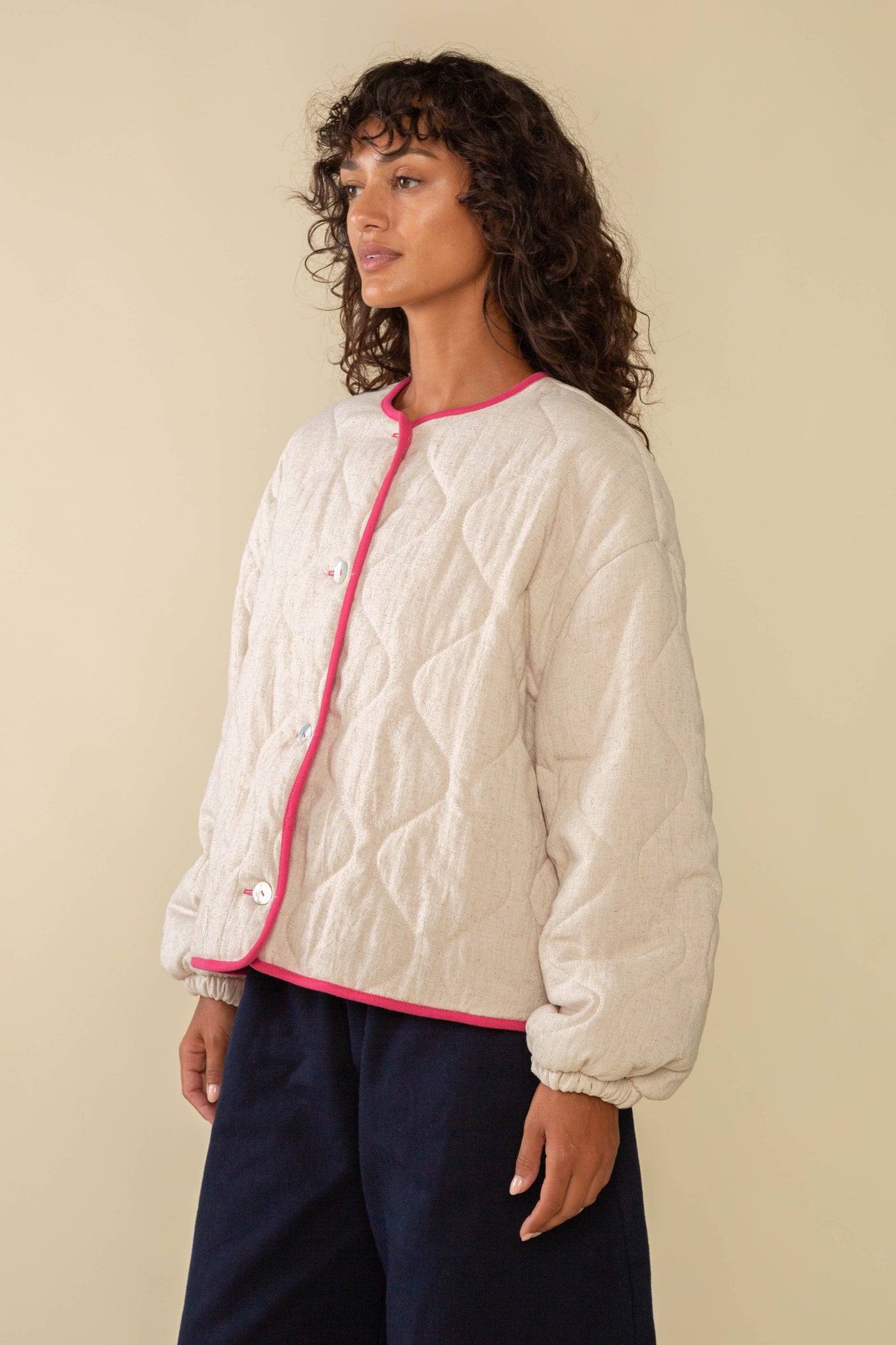 Nubi Boxy Quilted Jacket