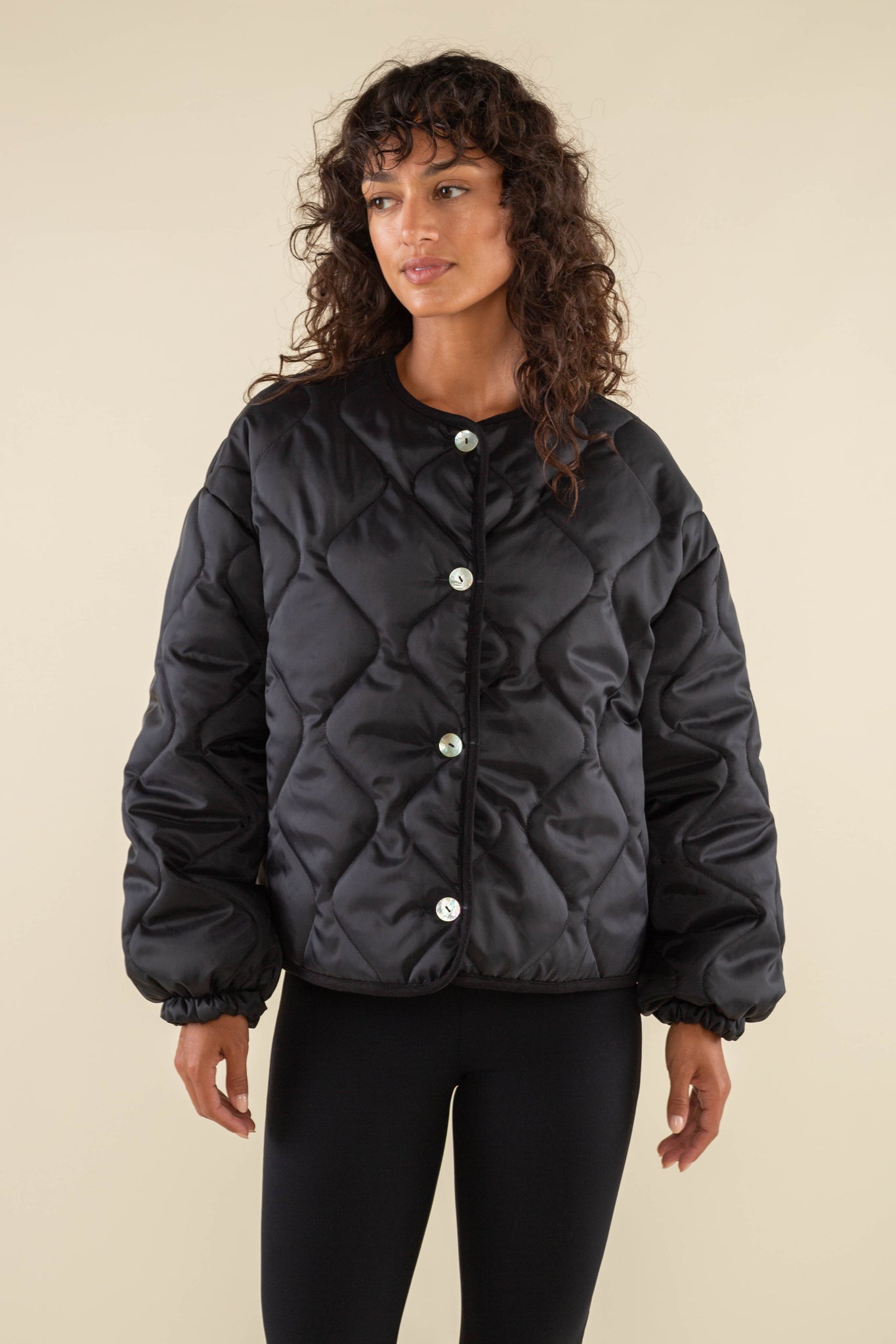 Nubi Boxy Quilted Jacket