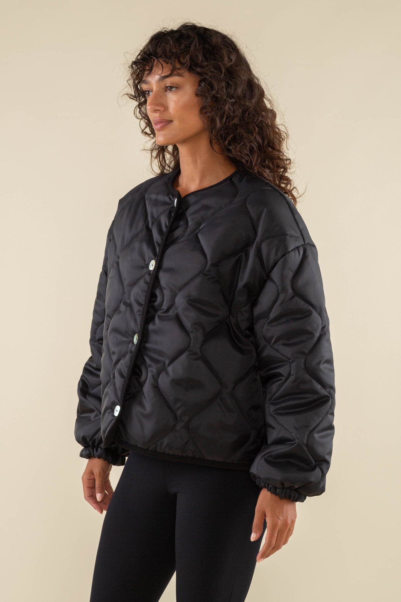 Nubi Boxy Quilted Jacket