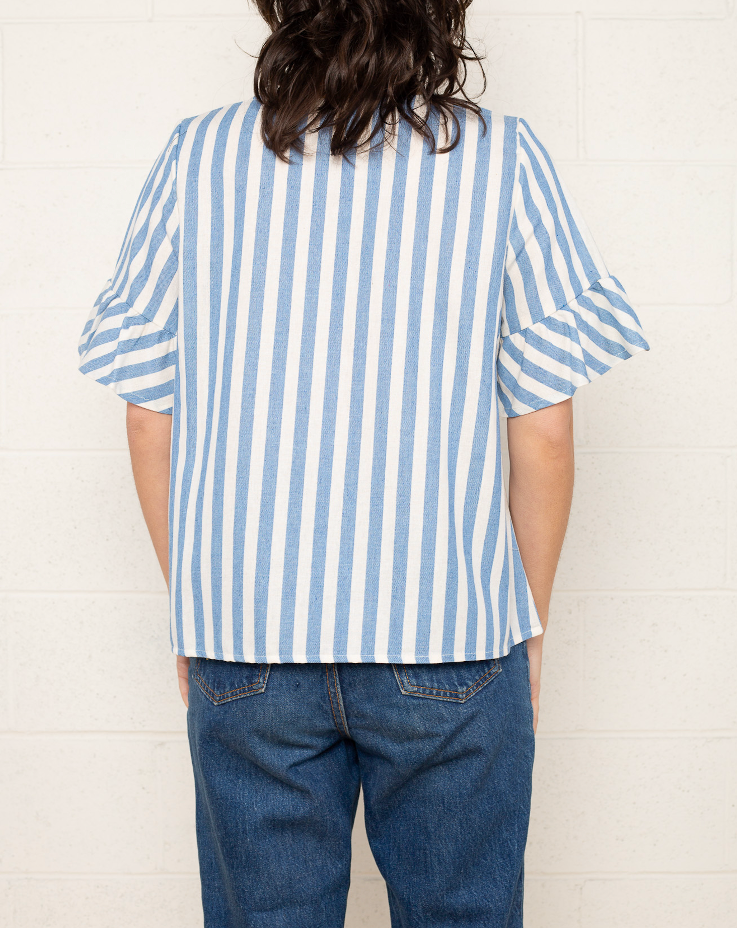 Striped Boxy Blouse