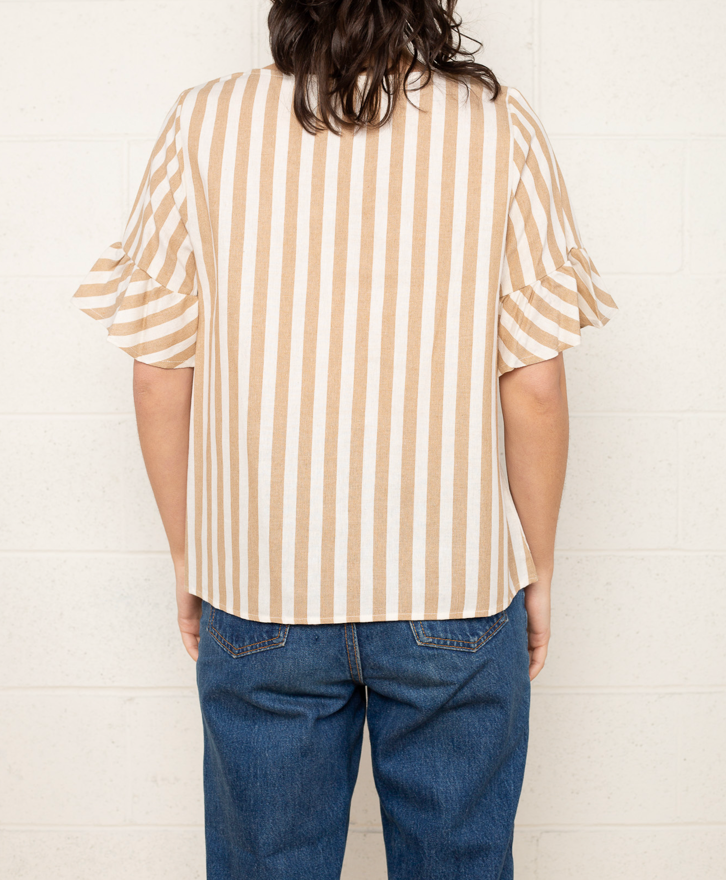 Striped Boxy Blouse