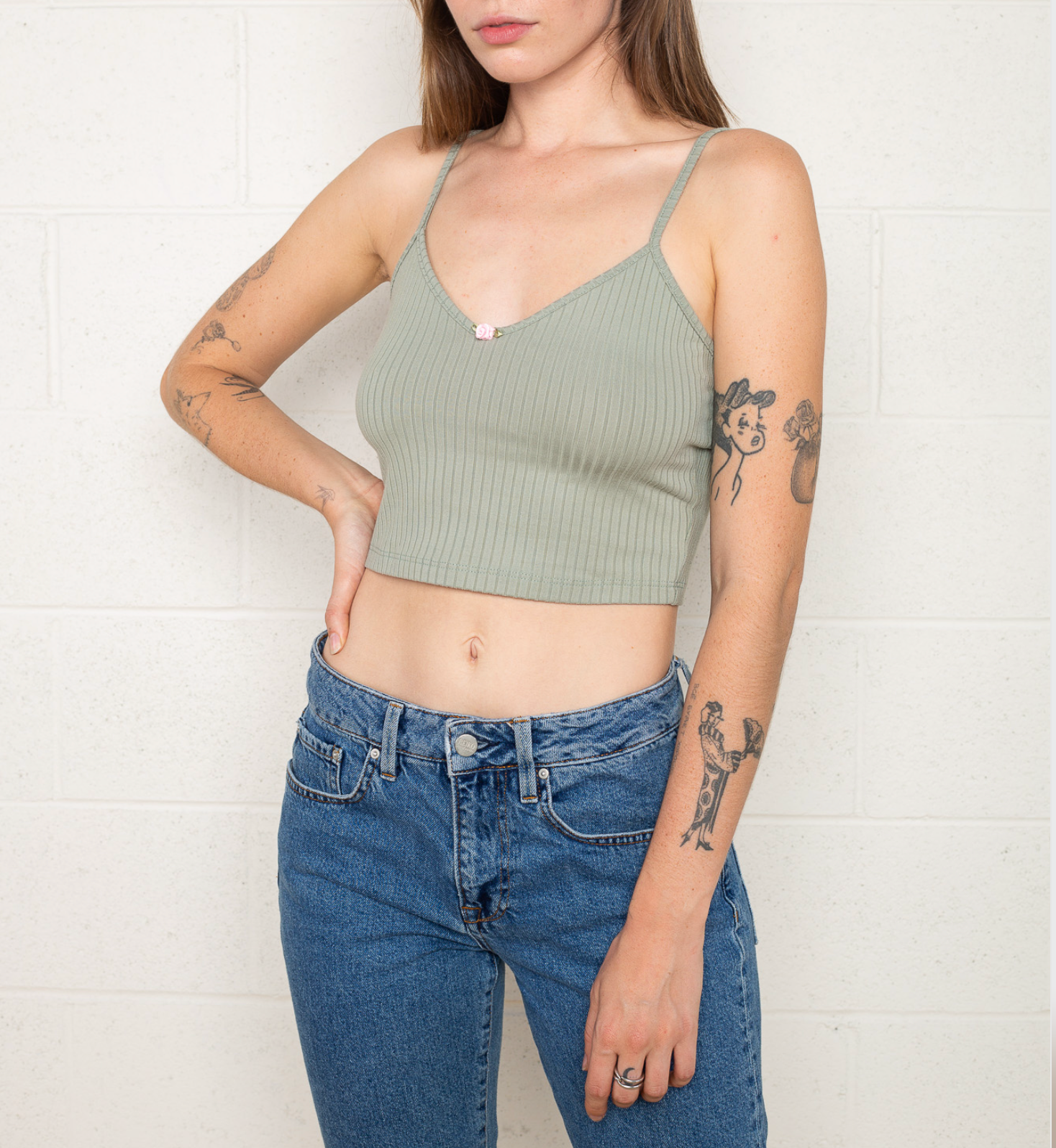 Rose Trim Cami