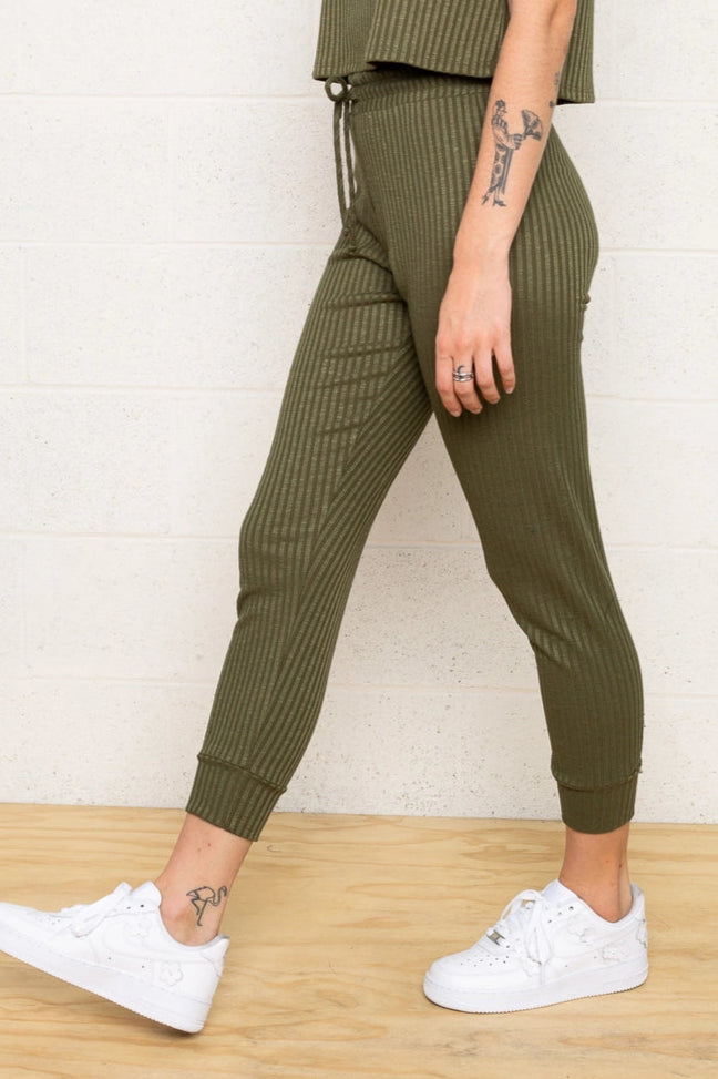 Ribbed Jogger