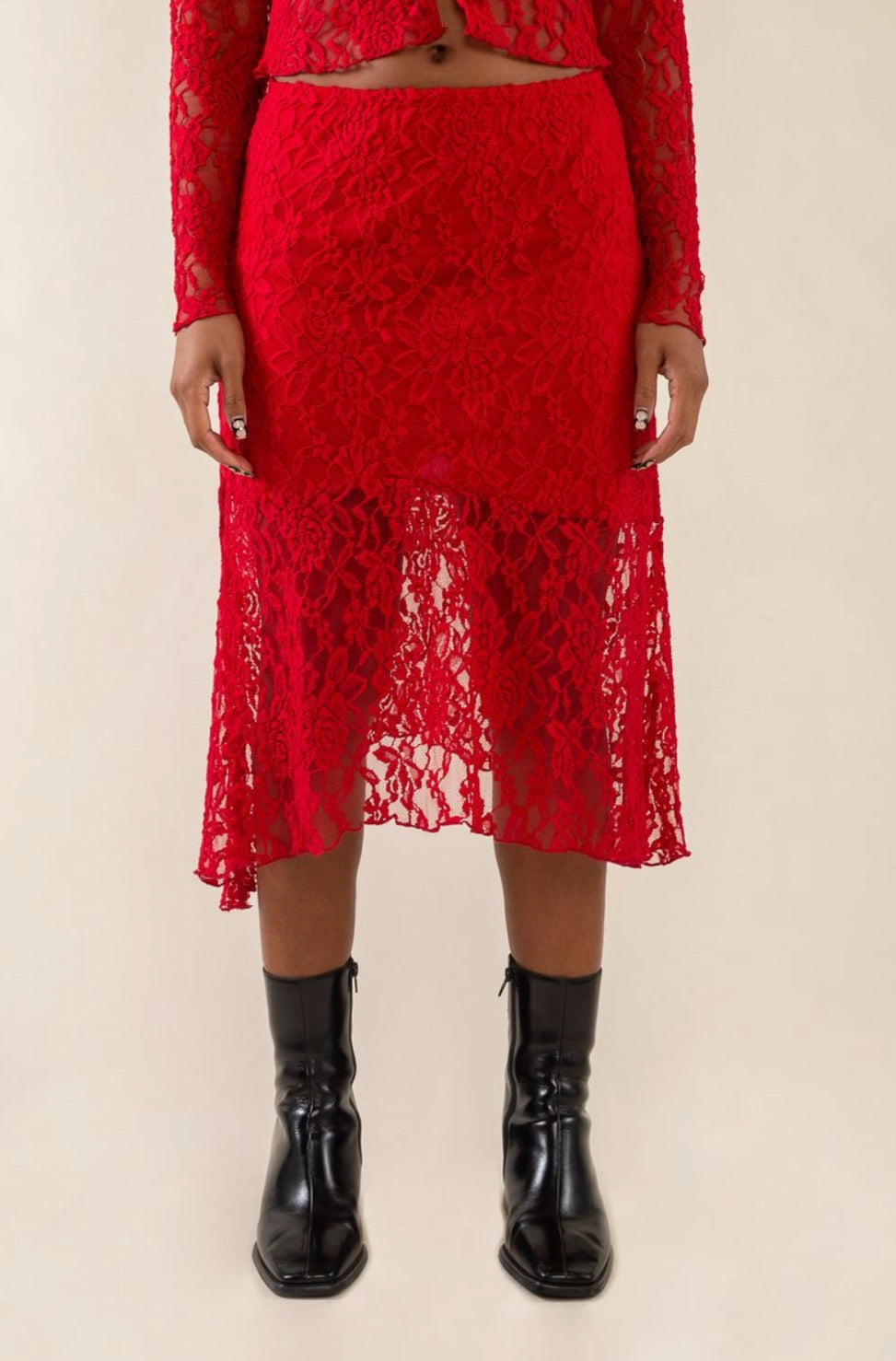 Lace Skirt w/ Lining