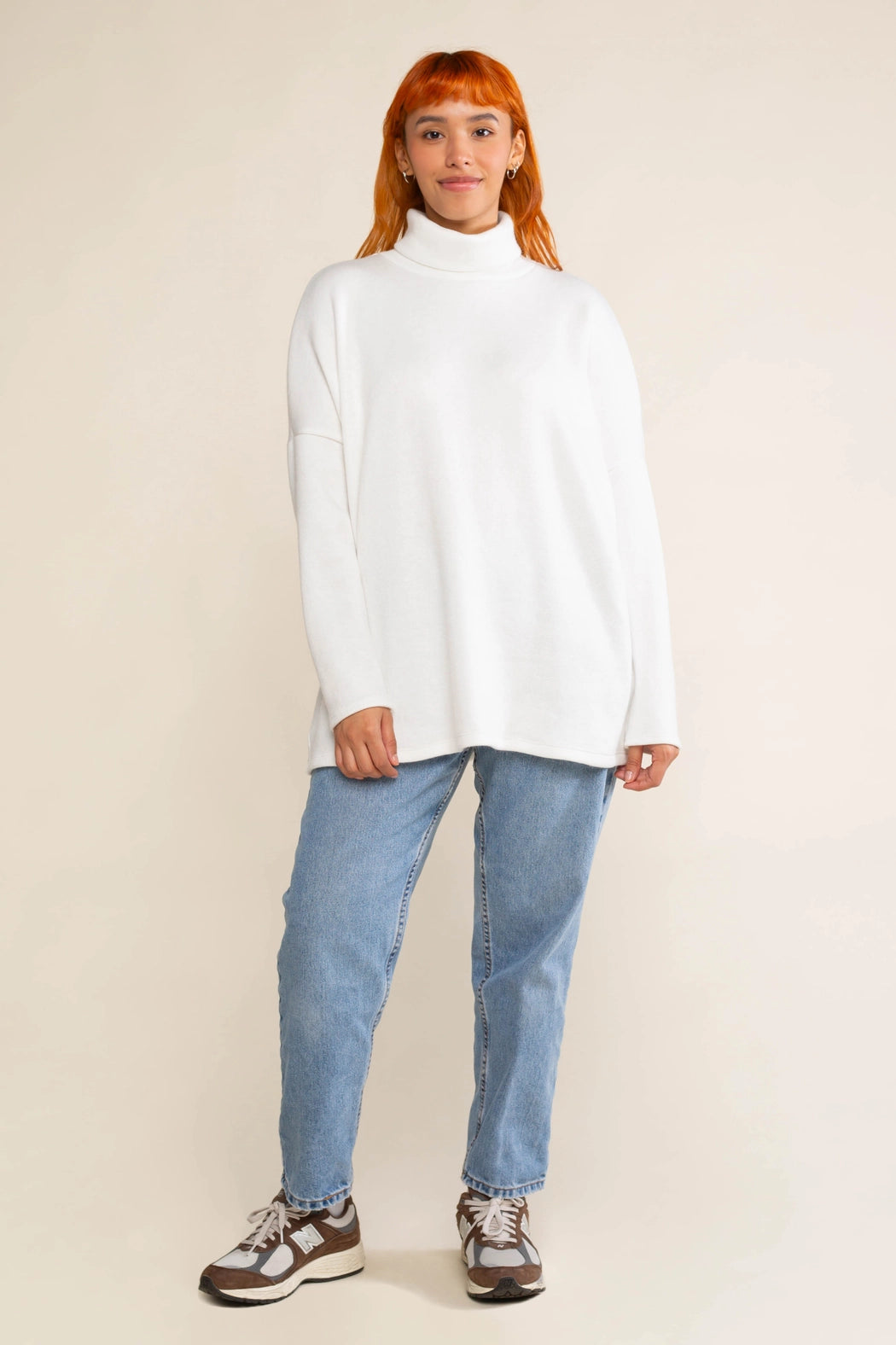 Heavy Knit Turtleneck Tunic