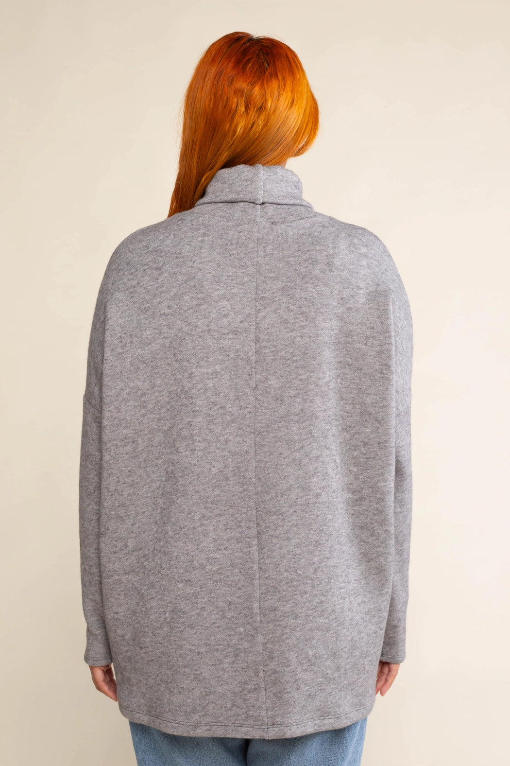 Heavy Knit Turtleneck Tunic