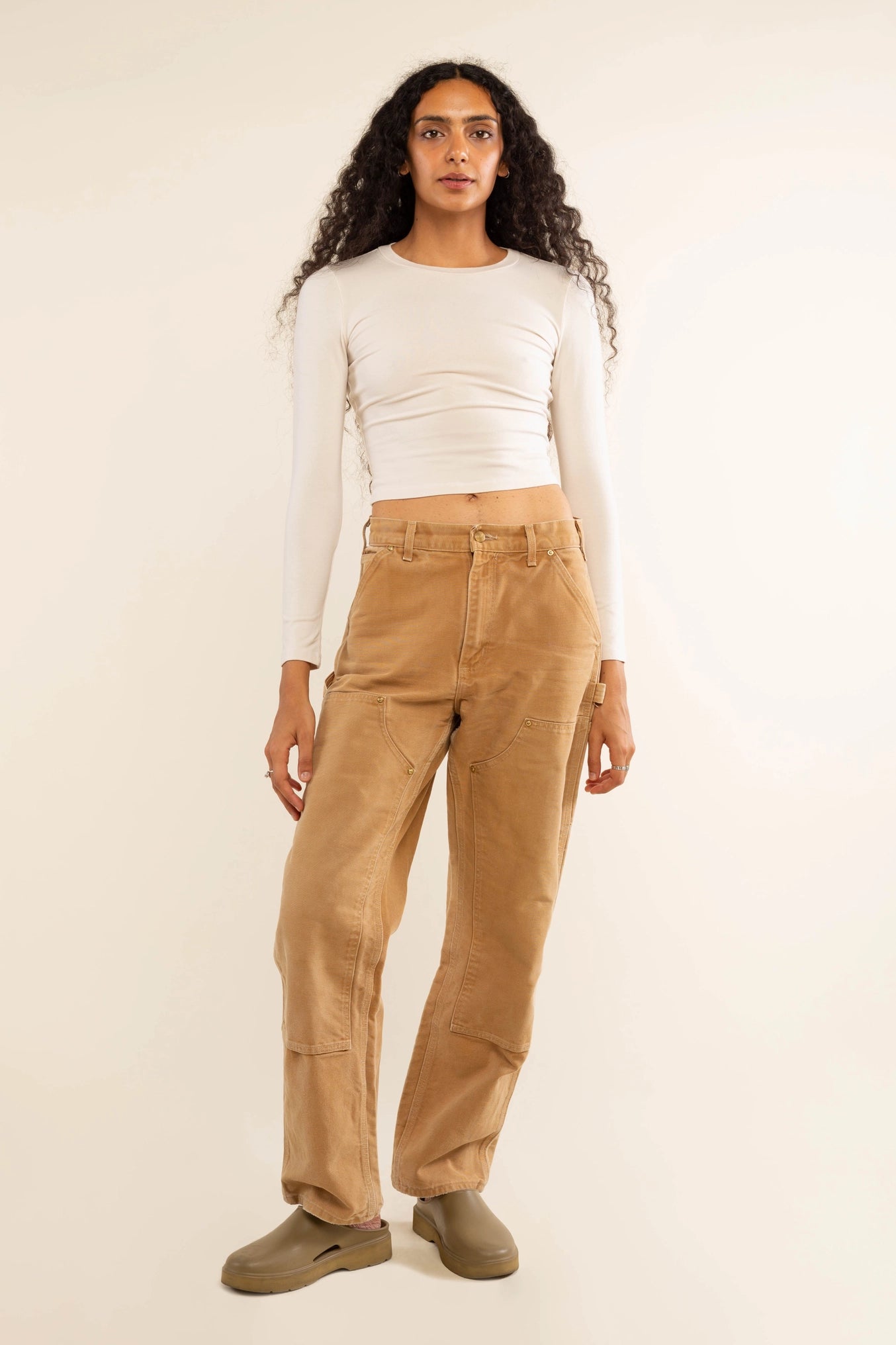 Hemp Crewneck Long Sleeve Top