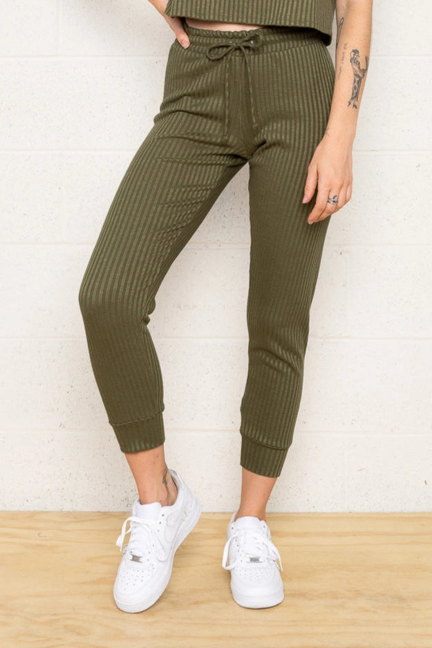 Ribbed Jogger