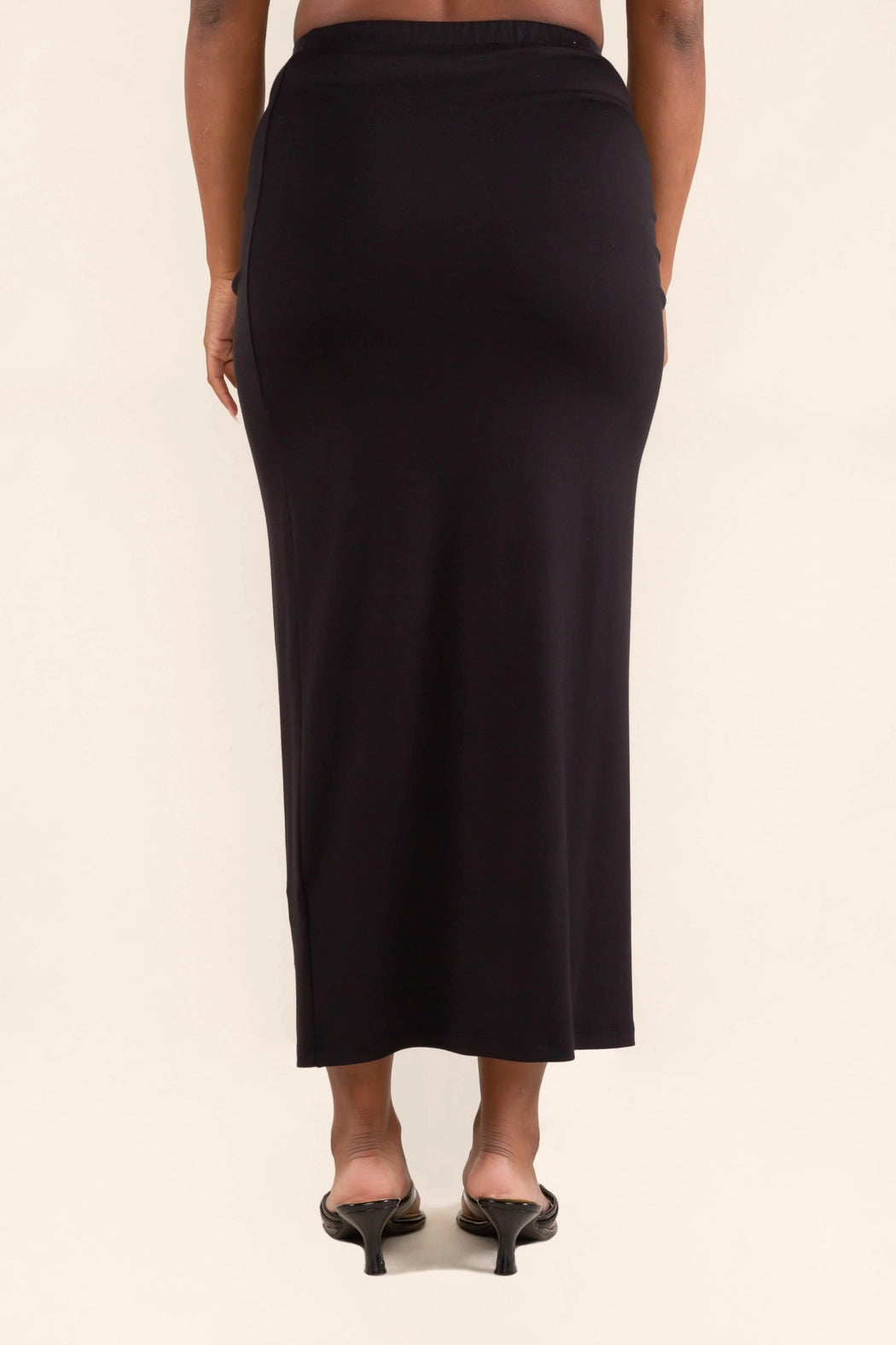 Ruched Midi Skirt