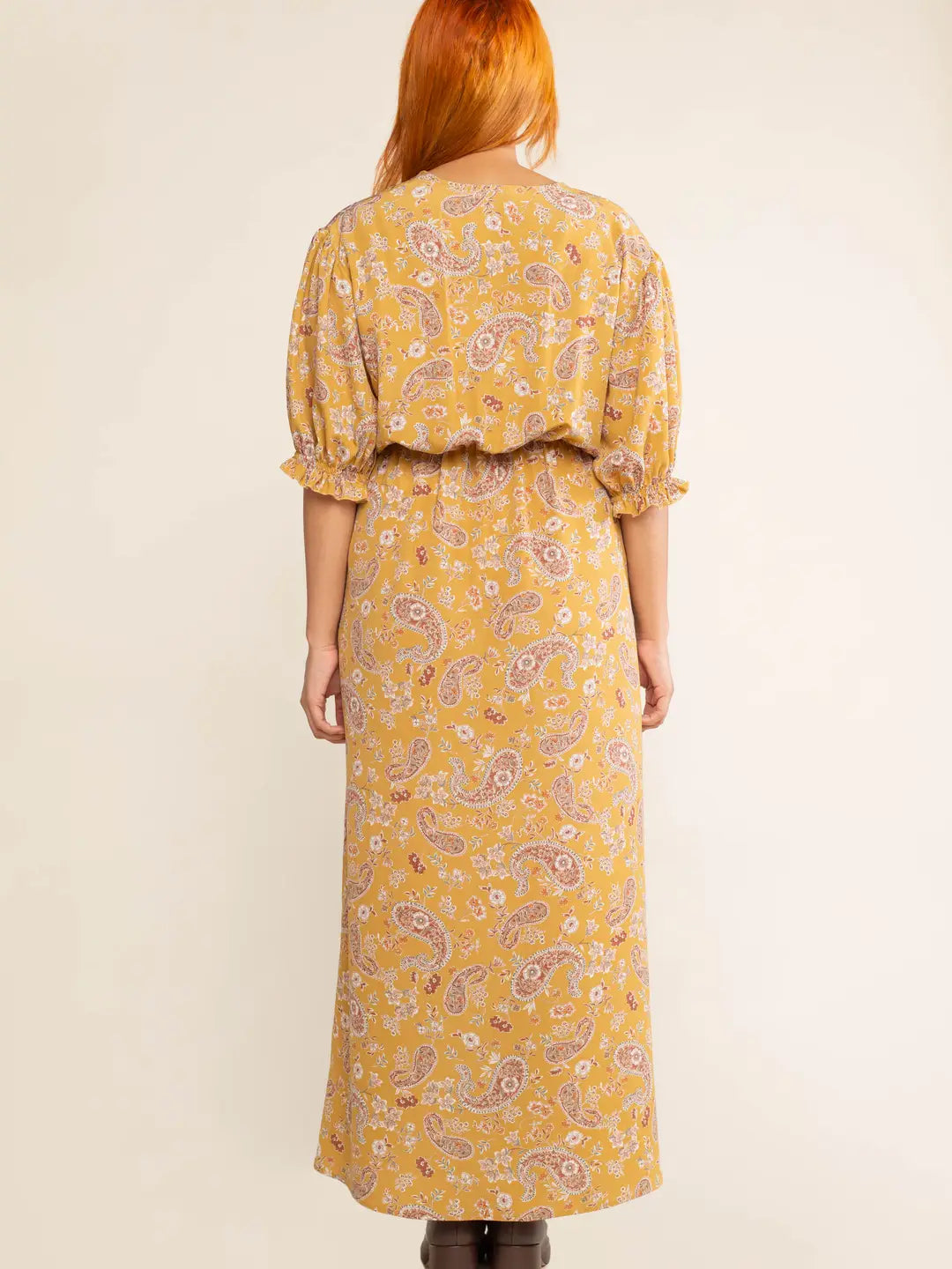 Floral Paisley Maxi Dress